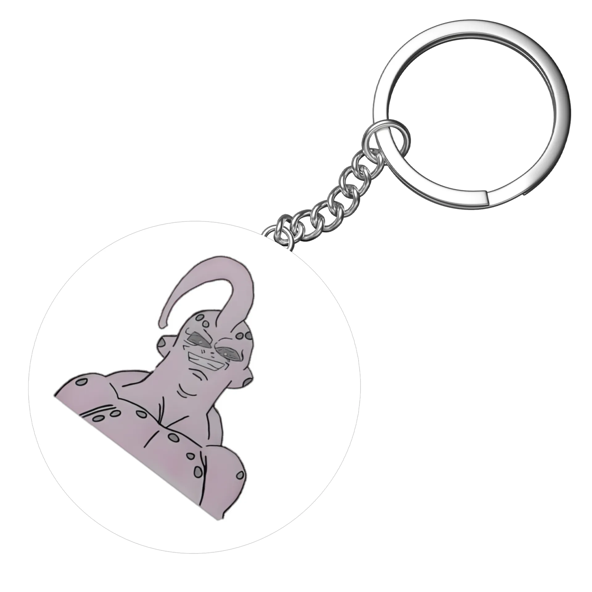 Chaveiro MDF Personagem de Anime em Estilo Cartoon Pastel - Imagem 3