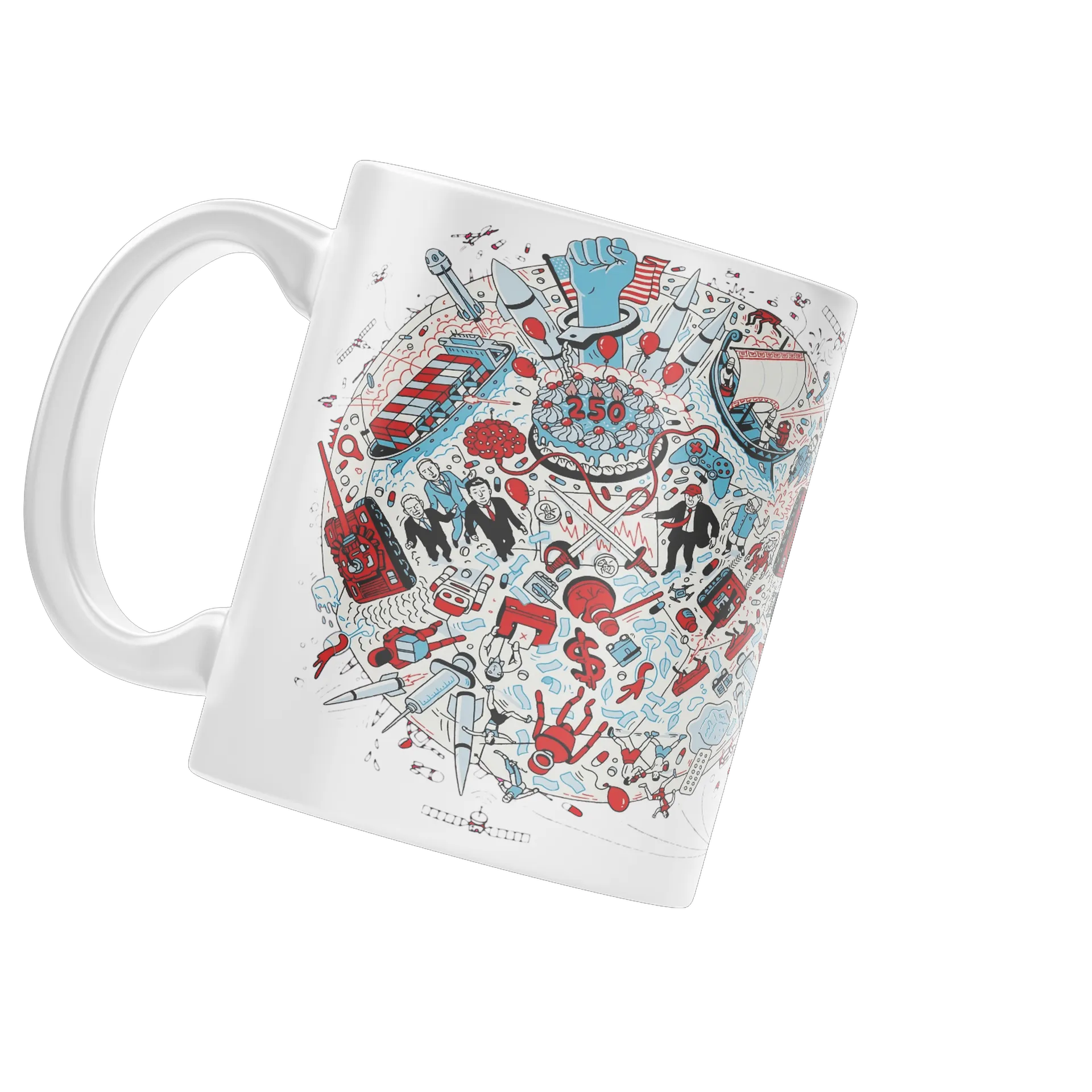Caneca Capa Da Revista The Economist 2025 e 2026 de Aup  — imagem 3 de 4