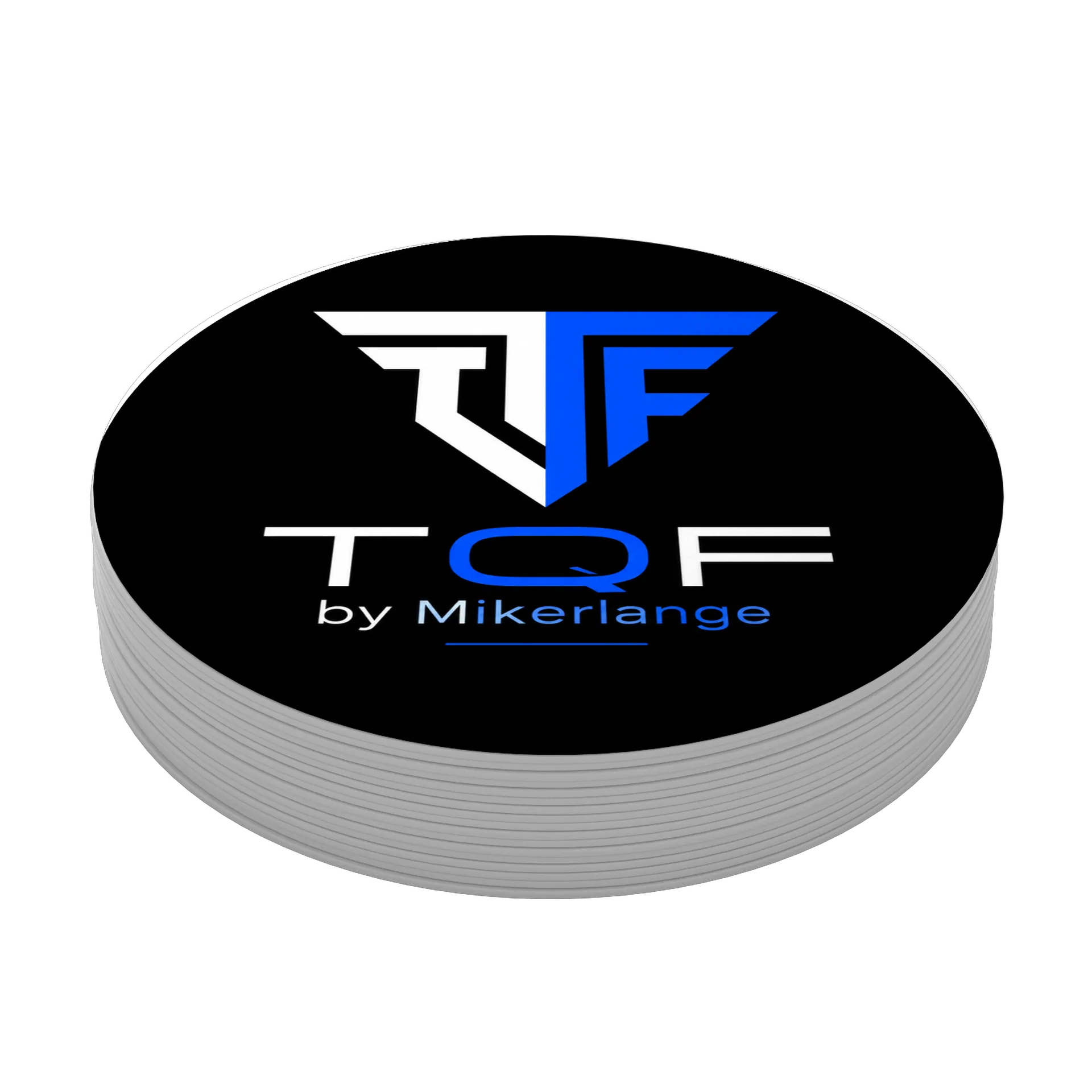 Porta-copo MDF Estampa TQF de Mikerlange placide — imagem 3 de 3