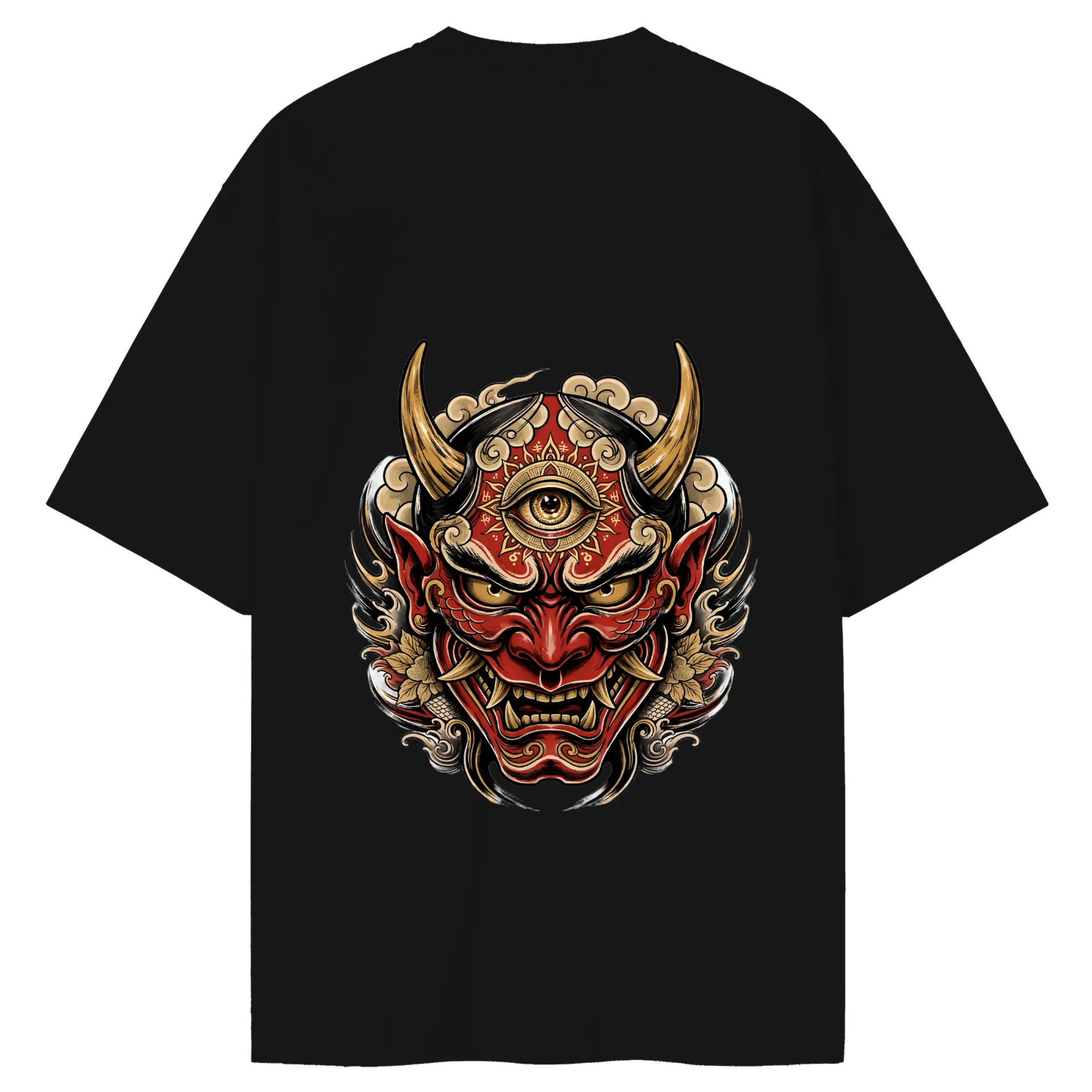 CAMISA OVERSIZE ONI VERMELHA - Imagem 3