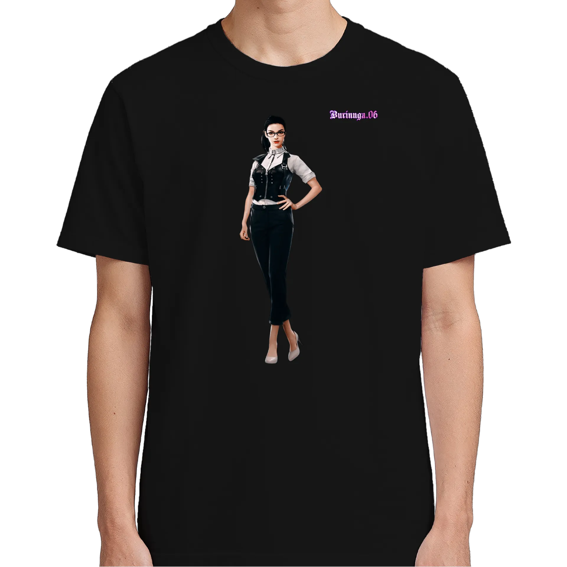 Camiseta personalizada FREE FIRE NIKITA - Imagem 5