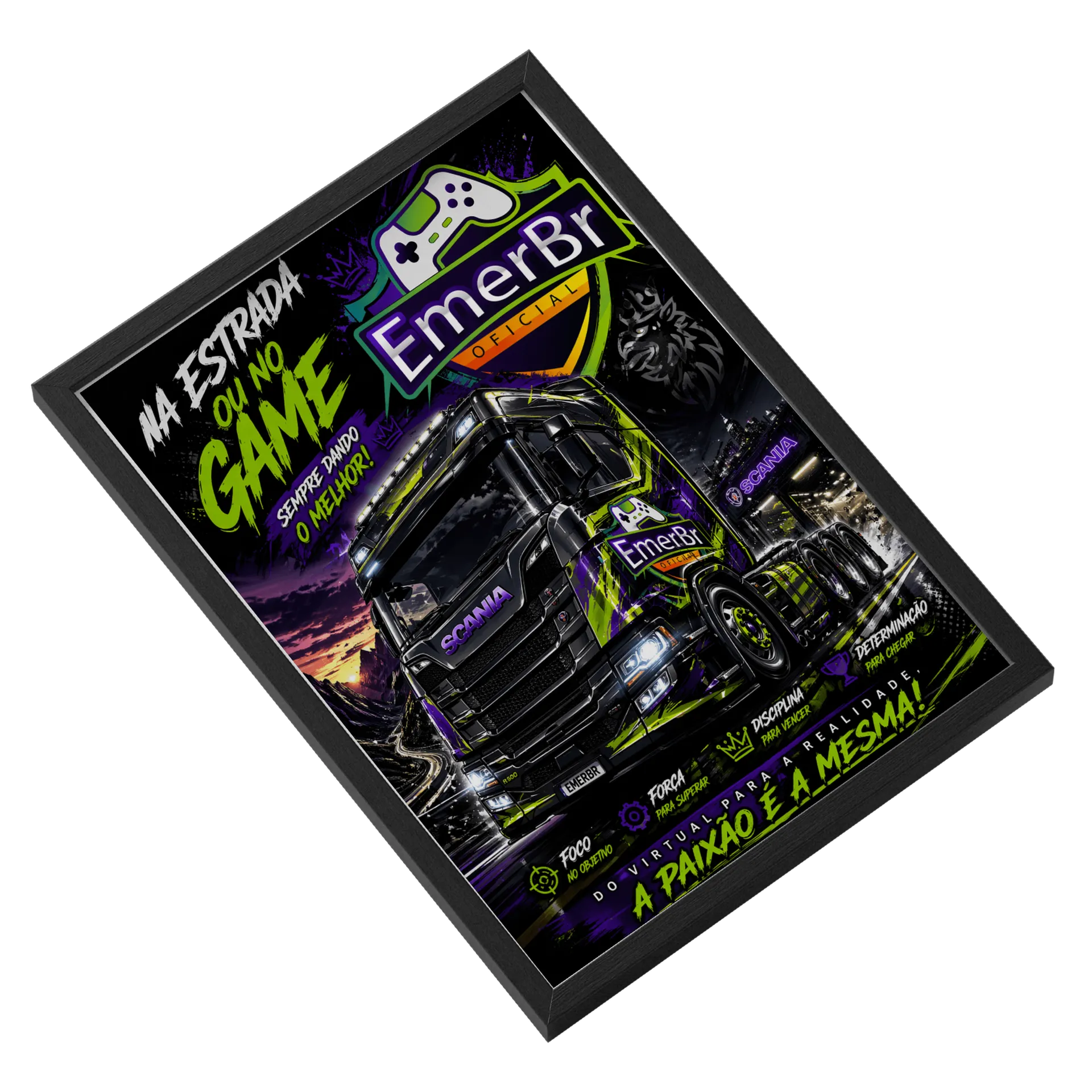 Quadro A3 personalizado de Emerson