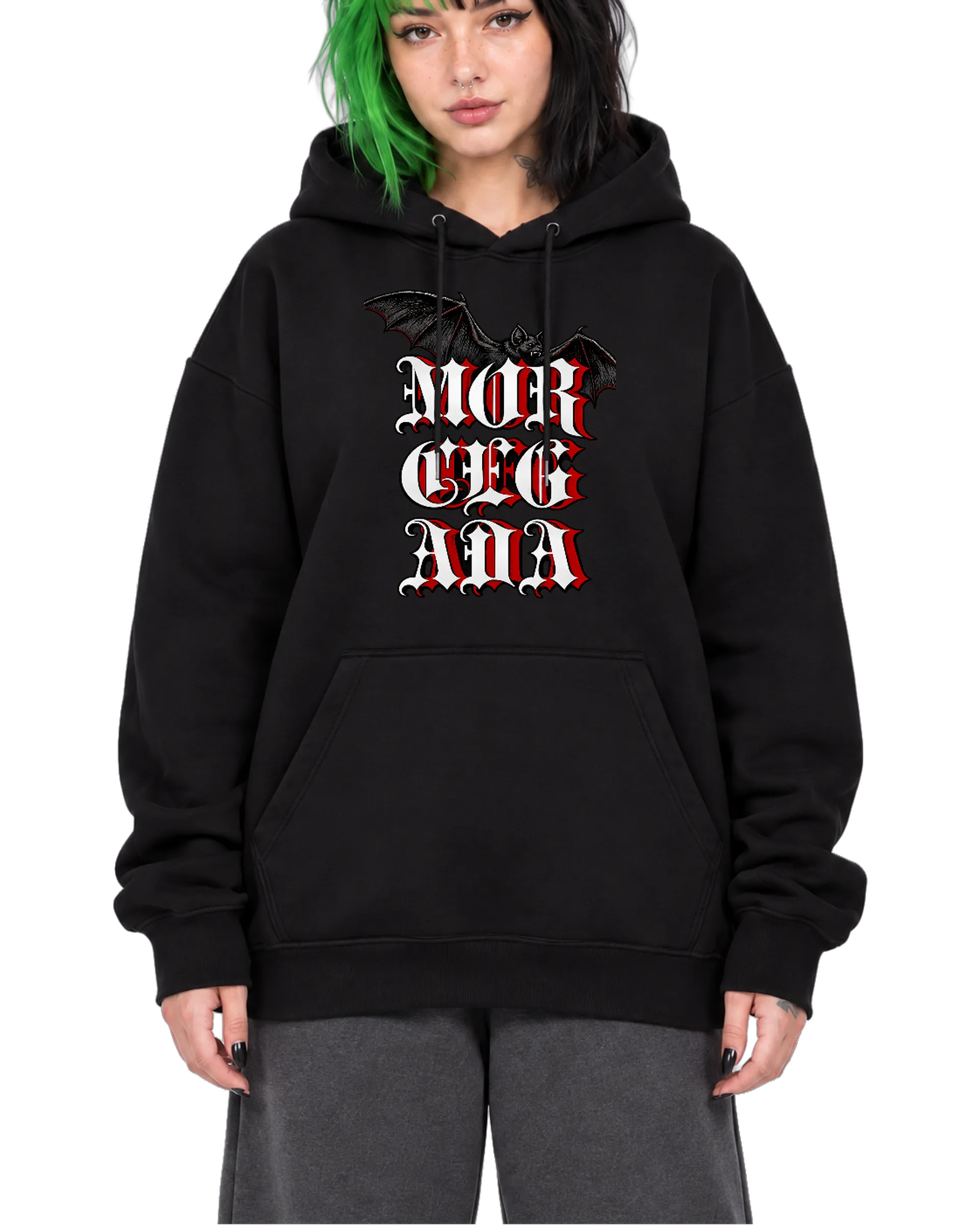 Blusa Moletom Canguru Logo Gothic - Imagem 1