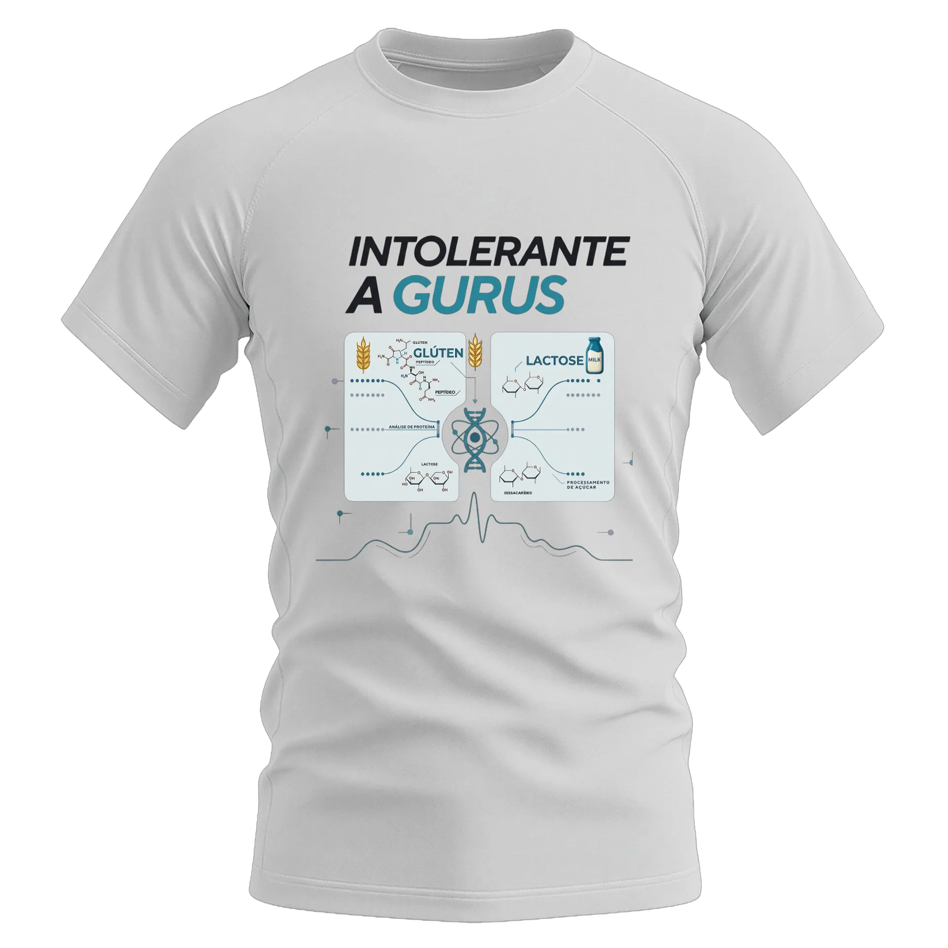 Camiseta Dry Fit Intolerante a Gurus  - Imagem 1