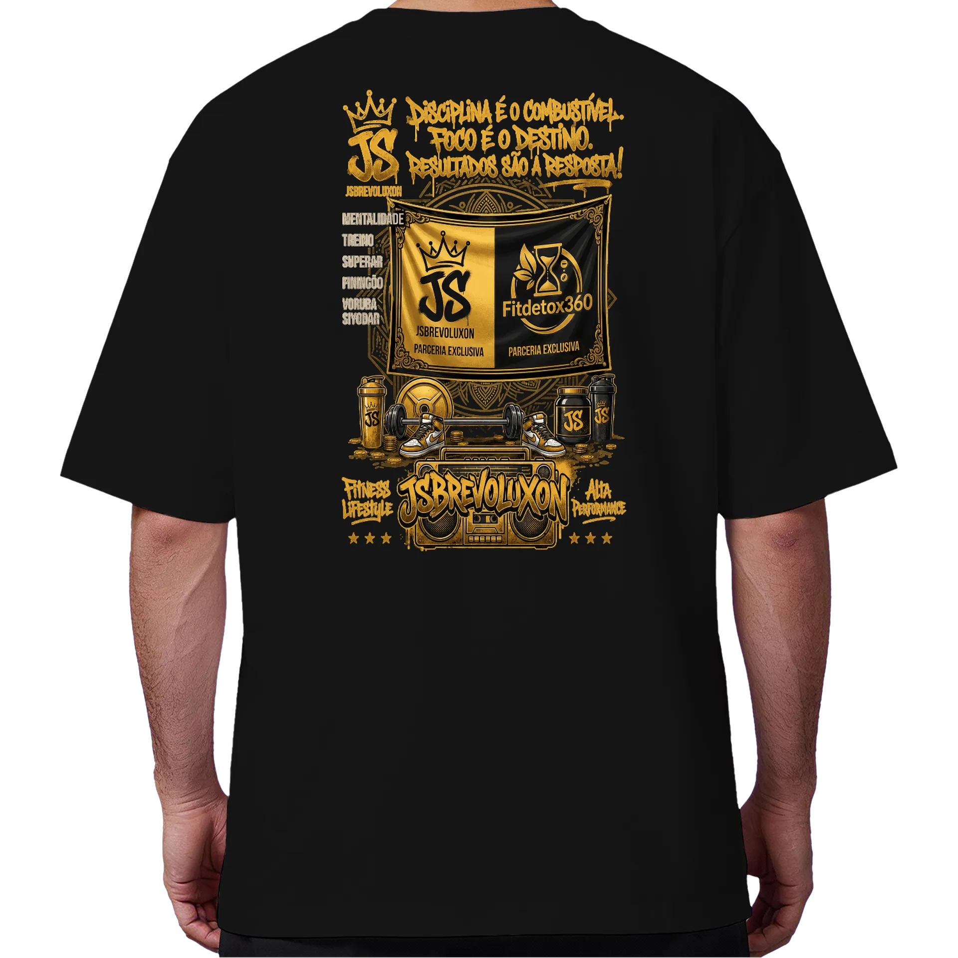 Camiseta Oversized jsbrevoluxon  - Imagem 6