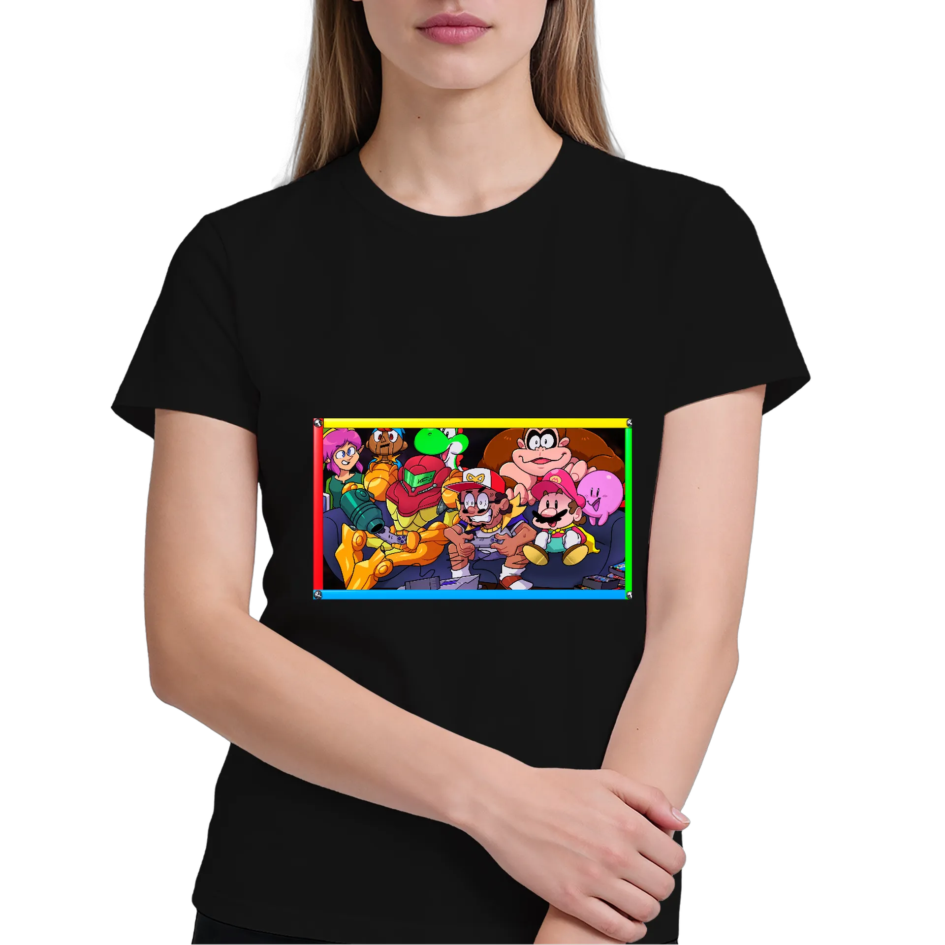 Camiseta Jogando SNES - Imagem 4