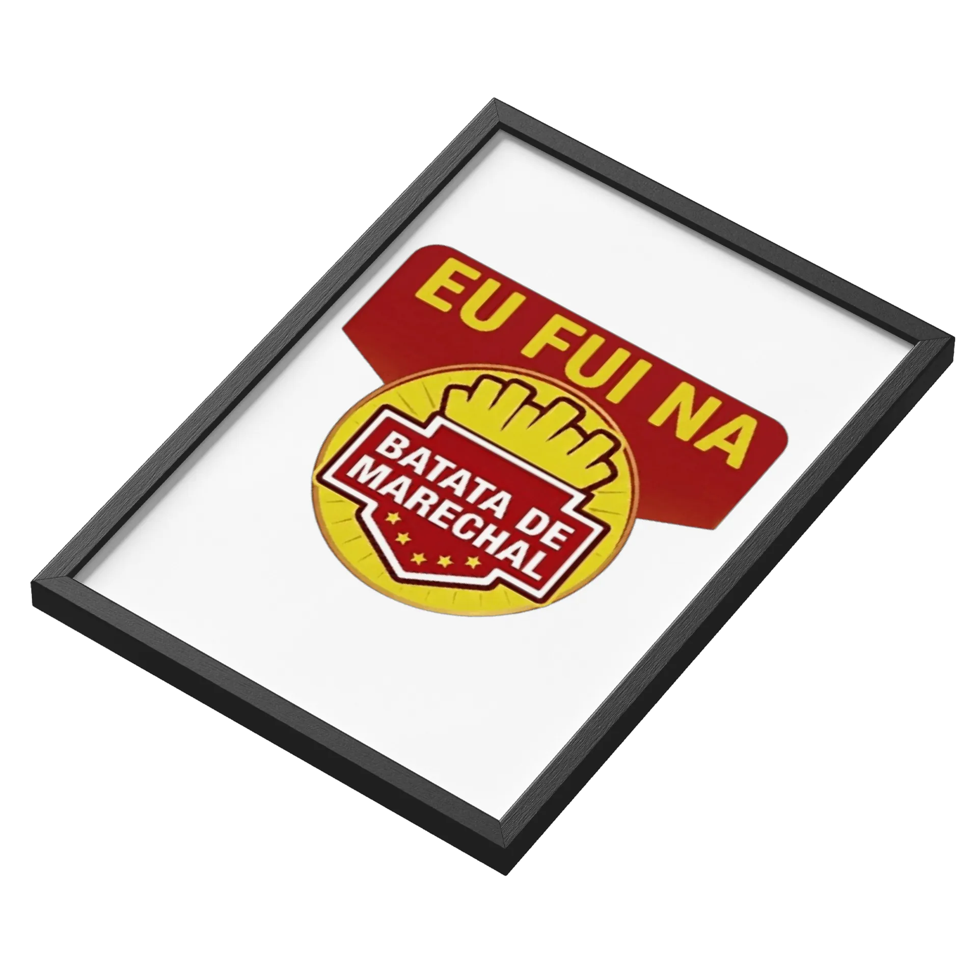 Quadro A3 Eu Fui na Batata de Marechal - Imagem 3