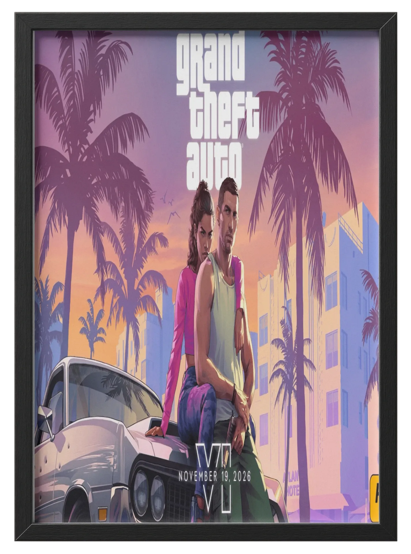 Quadro do gta 6 pra você que é fã do jogo  - Imagem 1