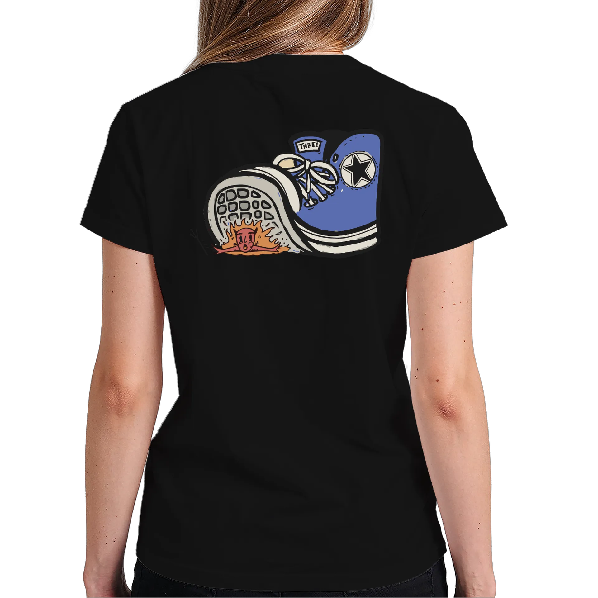 Camiseta Estampa iPray 100% Algodão Preto - Imagem 6