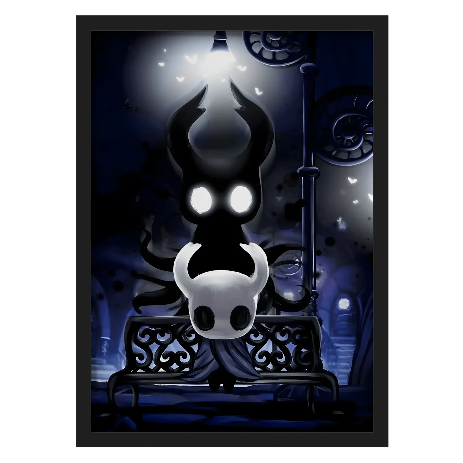 Quadro A3 Hollow Knight personalizado - Imagem 1