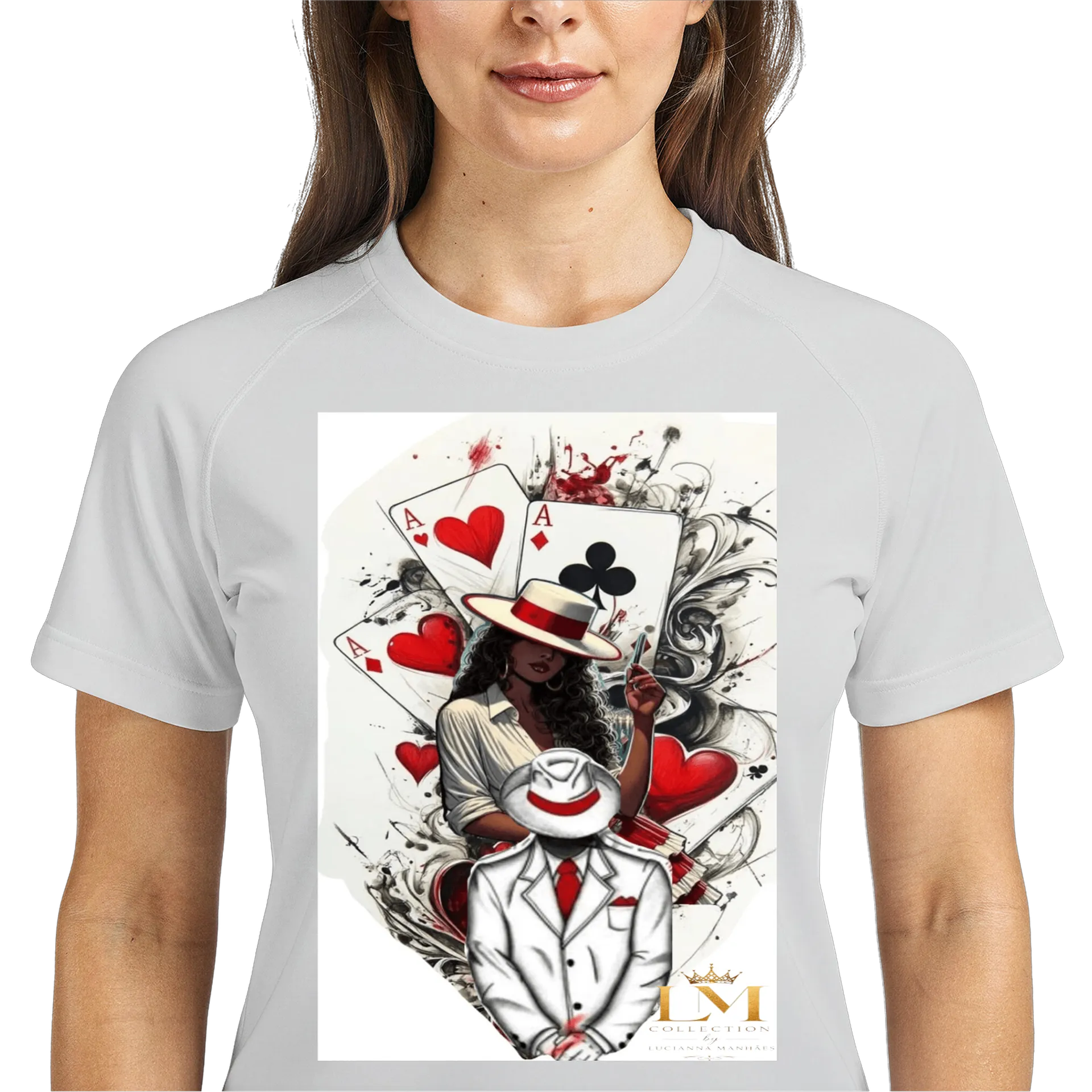 Camiseta Dry Fit Estampa MALANDRAGEM 100% Polyester - Imagem 3