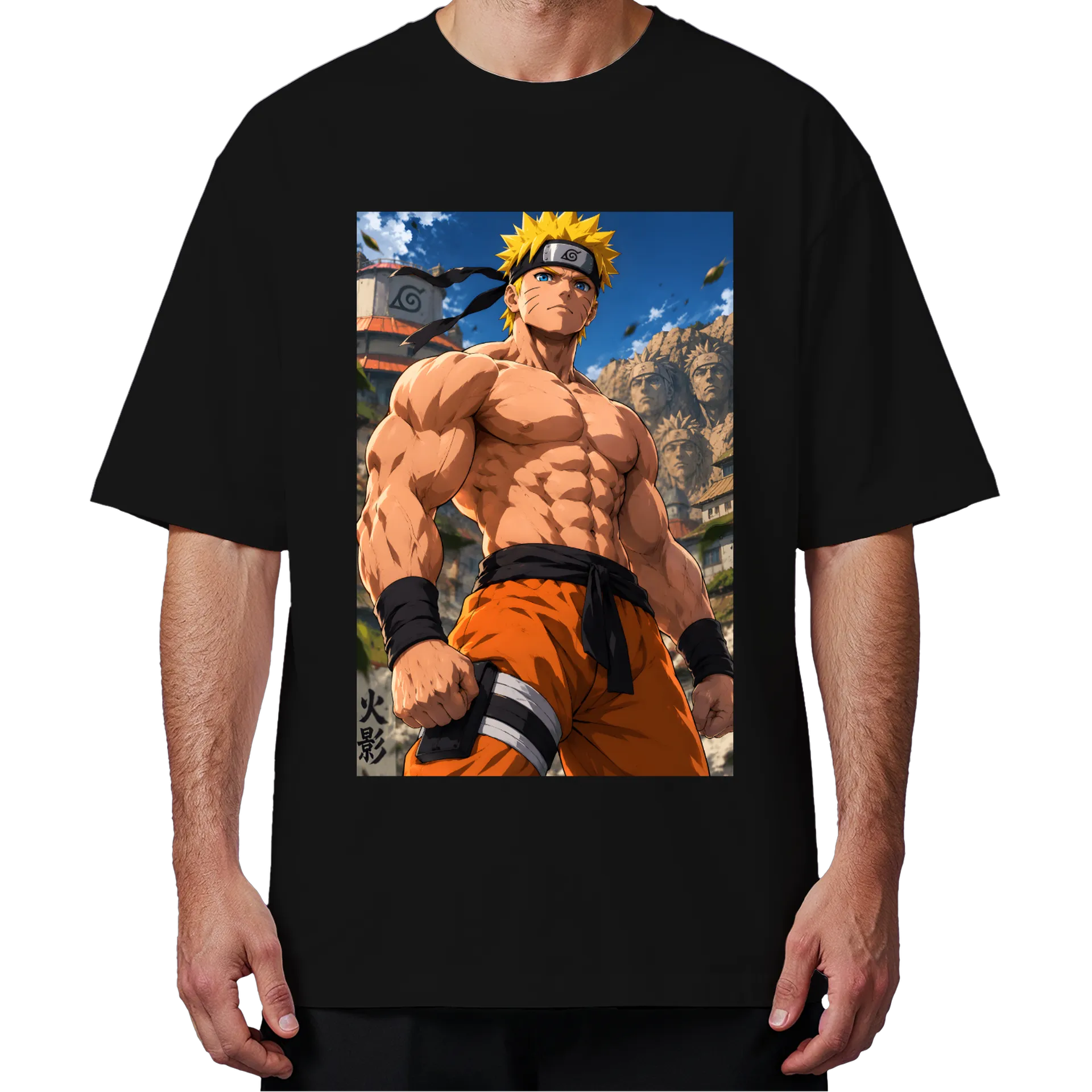 Camiseta Oversized do Naruto - Imagem 4