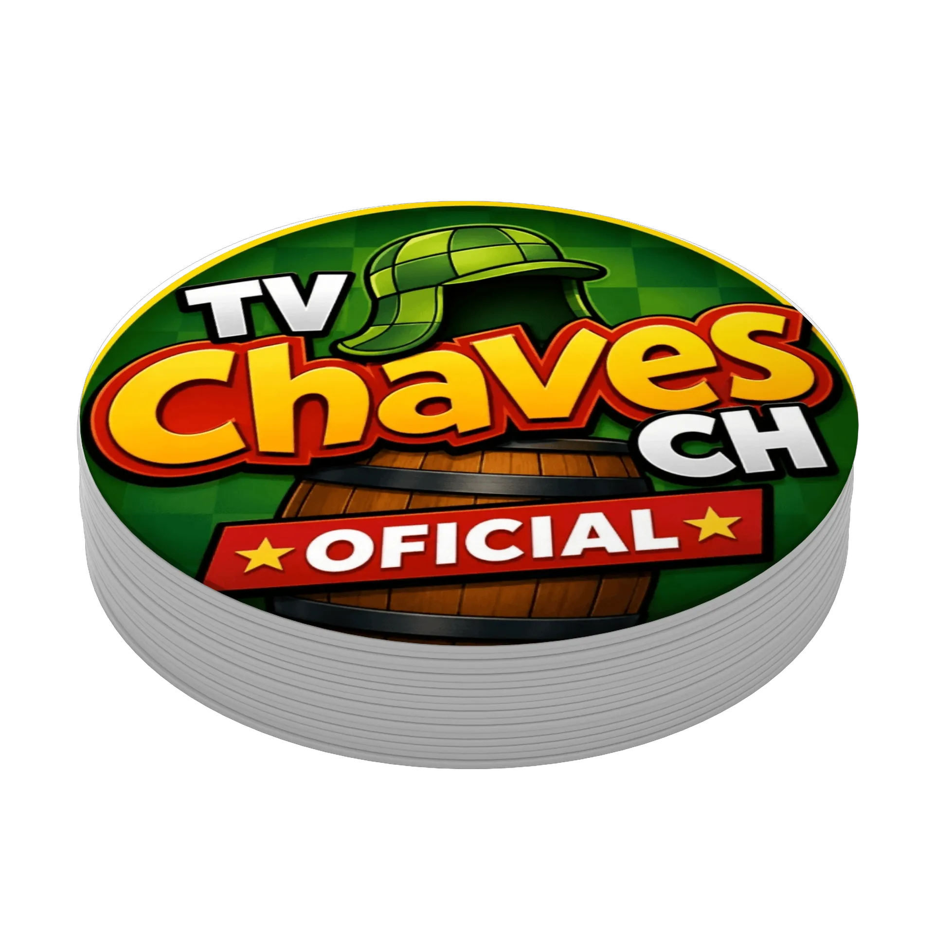 Porta-copos personalizado tvchaveschoficial  - Imagem 4