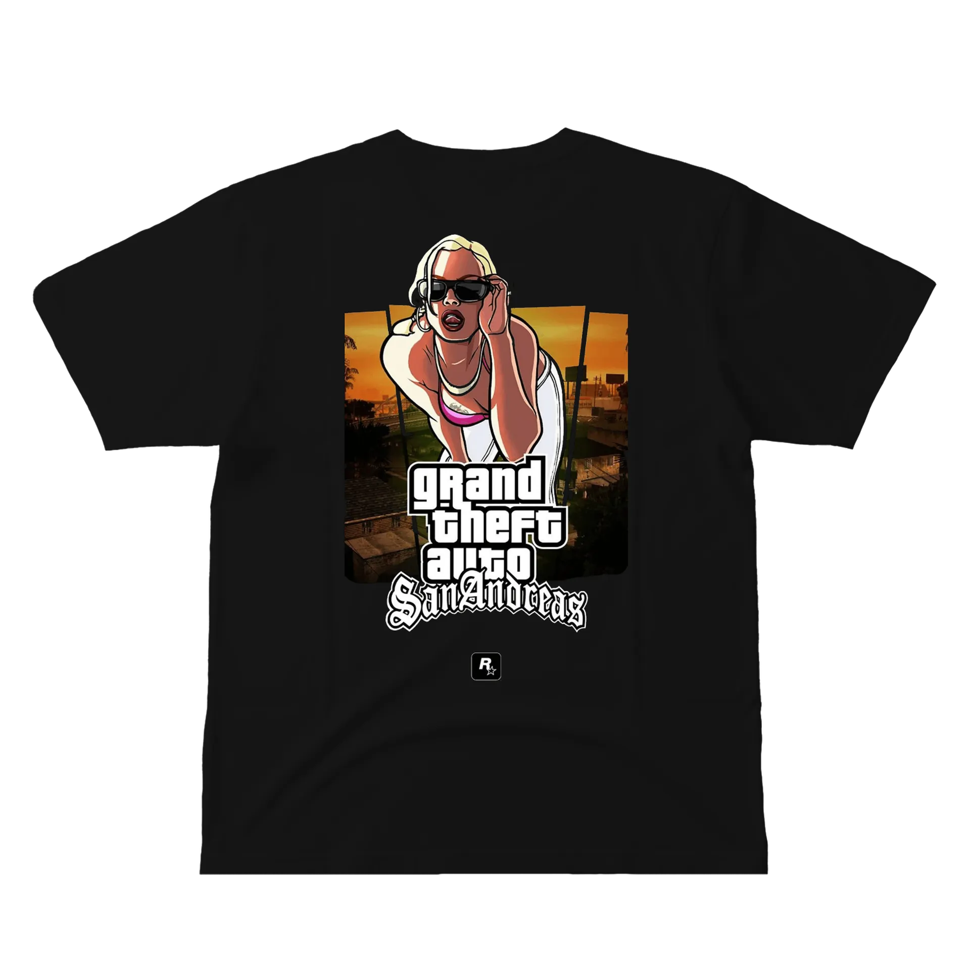Camiseta Grand Theft Auto San Andreas 100% Algodão - Imagem 3
