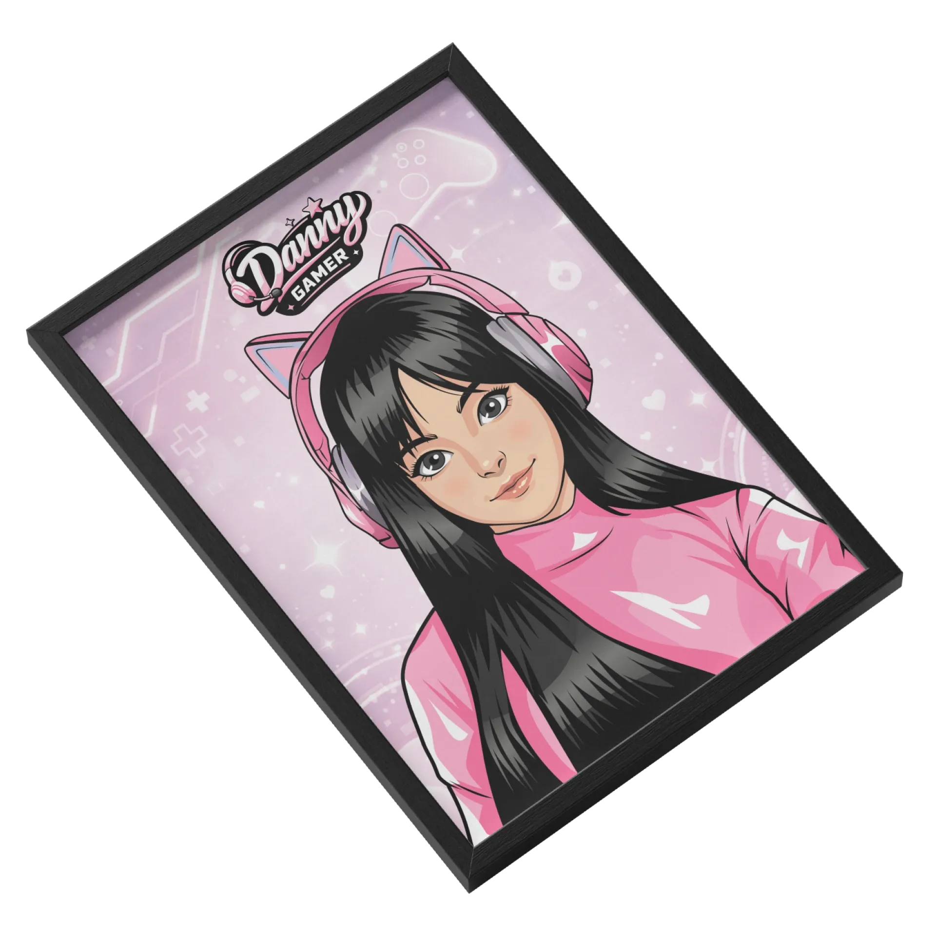 Quadro A3 personalizado de Danny Gamer