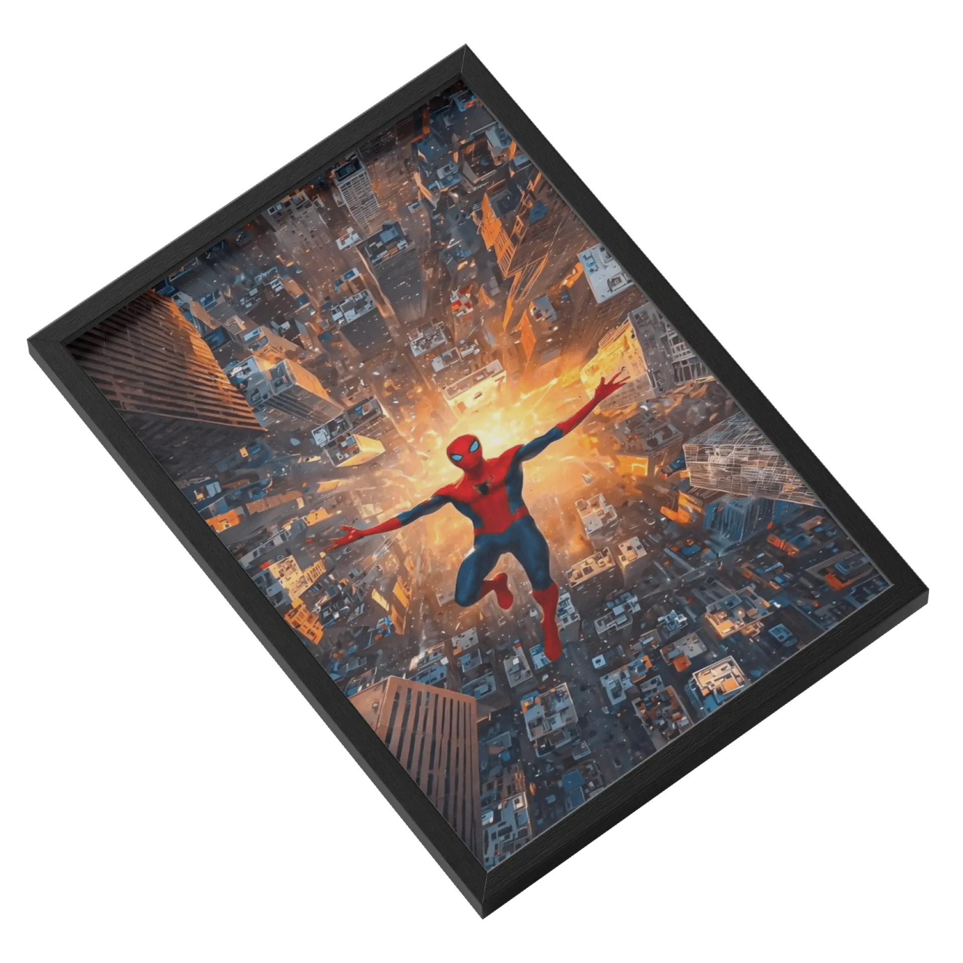 Quadro A3 do homem aranha  - Imagem 2