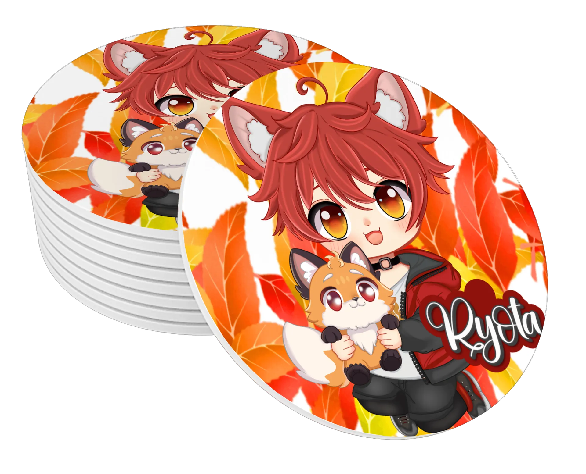 Porta-copos personalizado de Mika Yumi