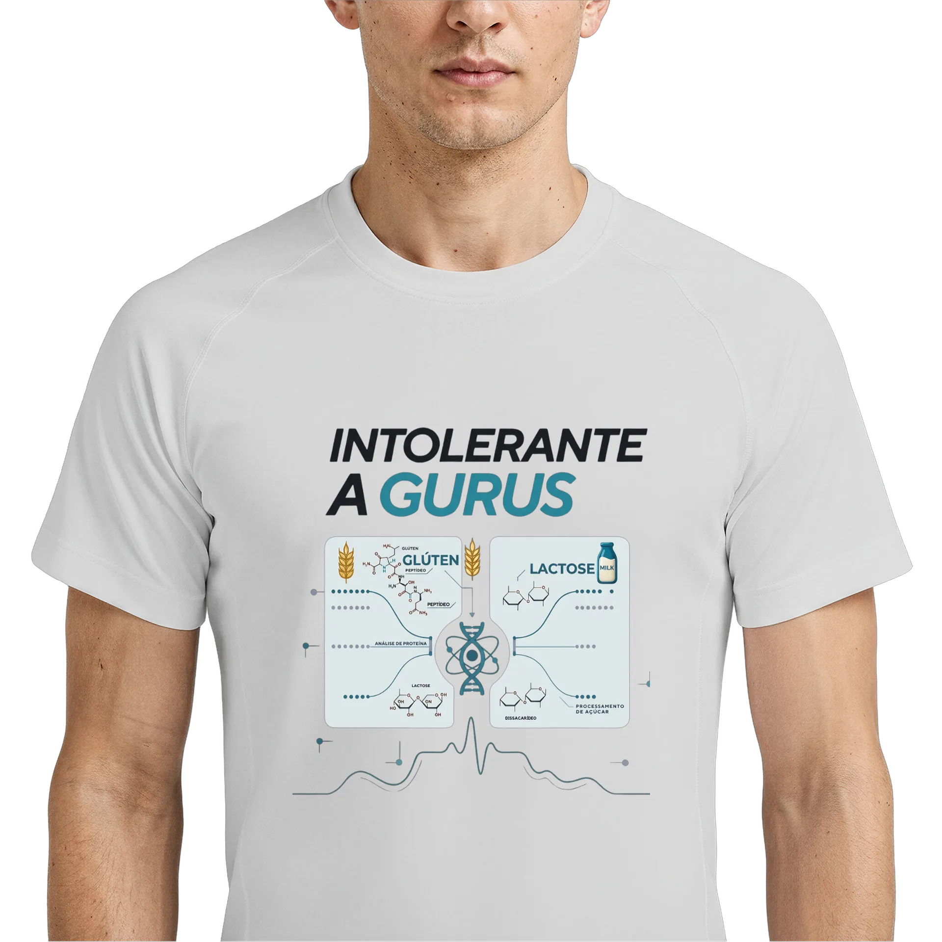 Camiseta Dry Fit Intolerante a Gurus  - Imagem 4