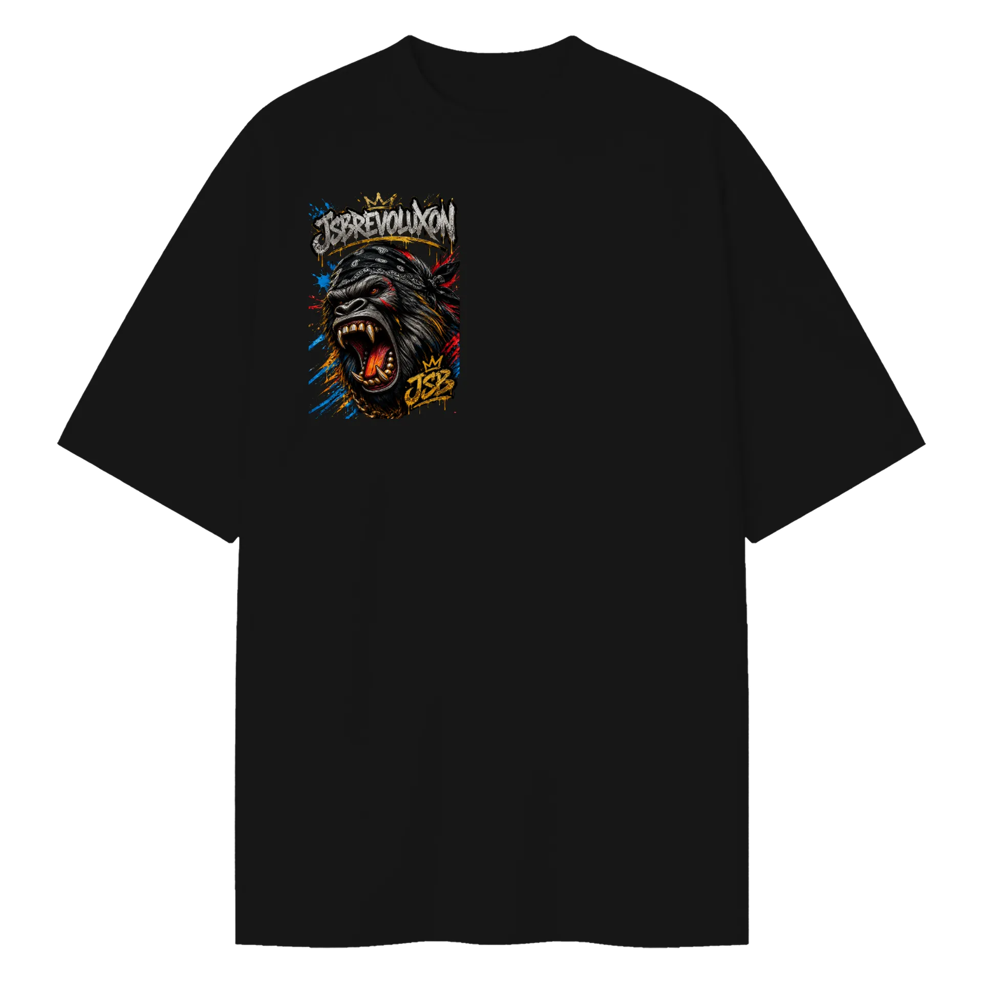 Camiseta jsbrevoluxon Oversized - Imagem 1