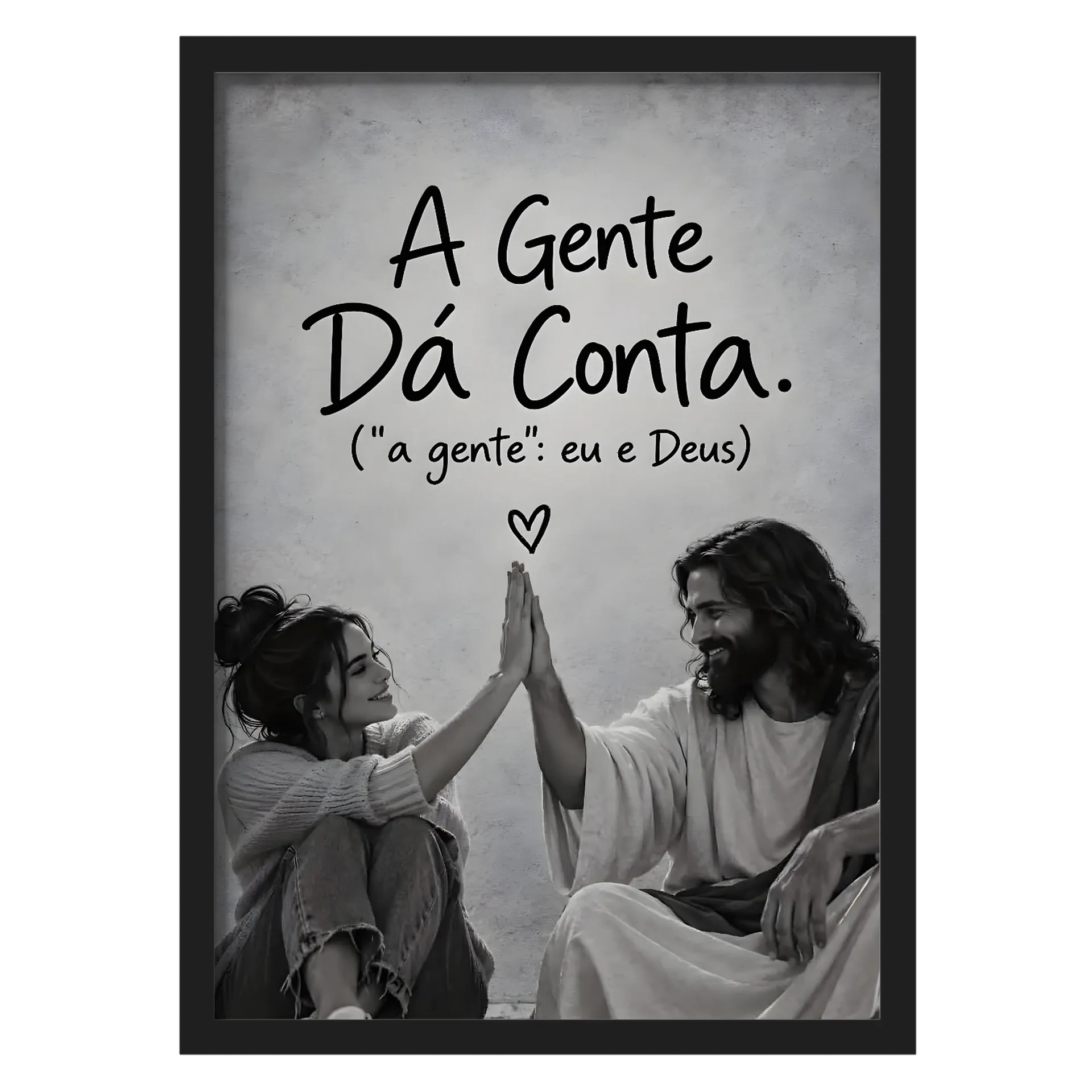 Quadro A3 personalizado Com Vidro - Imagem 1