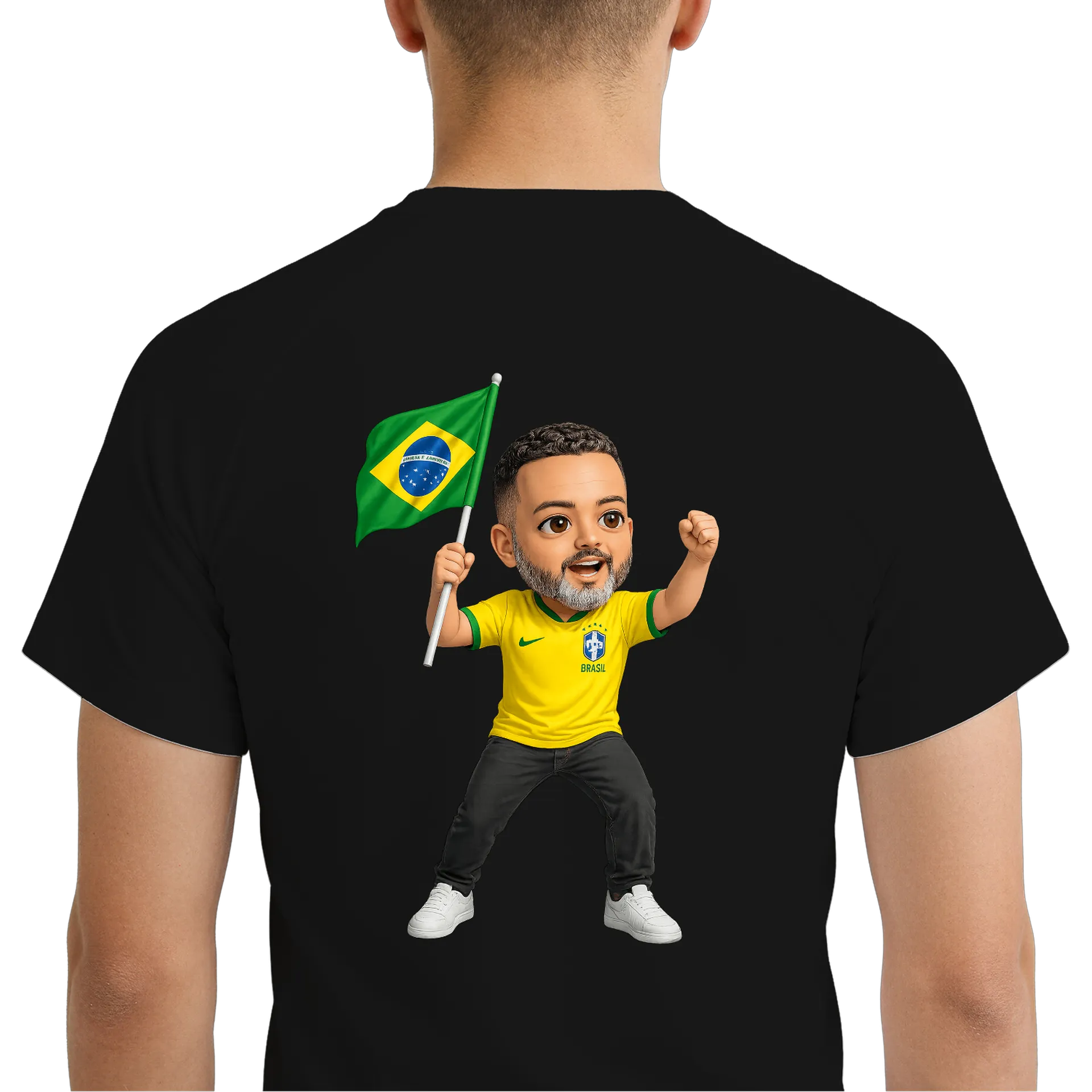 Camiseta DryFit Vamos Brasil - Imagem 6