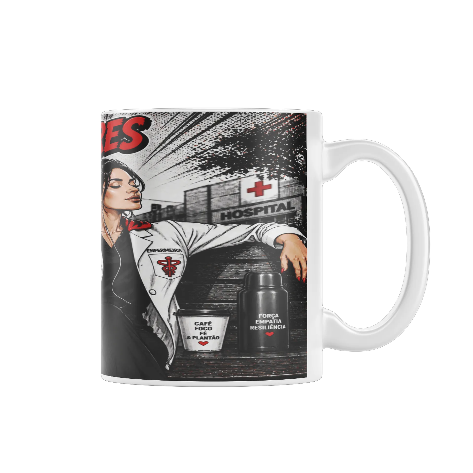 Caneca personalizada de Nando Flores