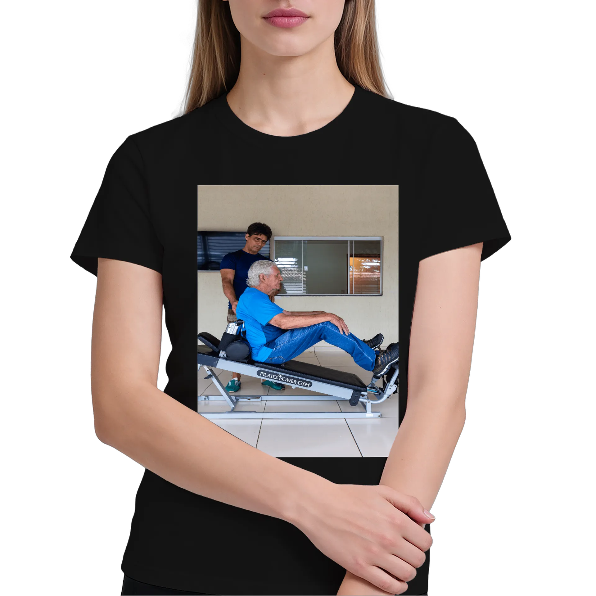 Camiseta Estampa Streamer Neon Cartoon Preto 100% Algodão de Shiatsu personalizados — imagem 3 de 6