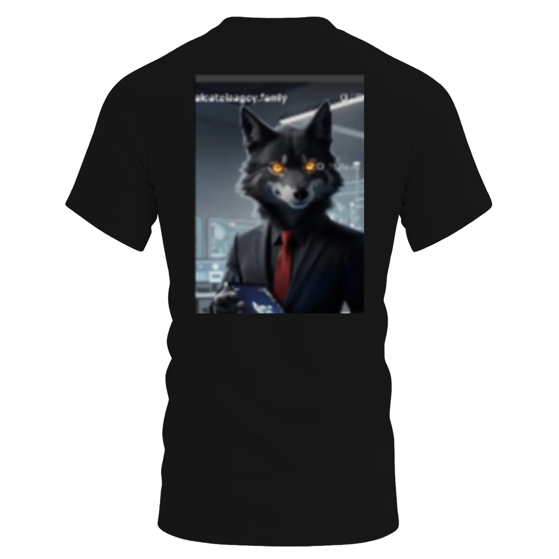 Camiseta DryFit GRUPO ALCATÉIA🐺🧿 /Líder Lobo Mau🐺🧿 - Imagem 2