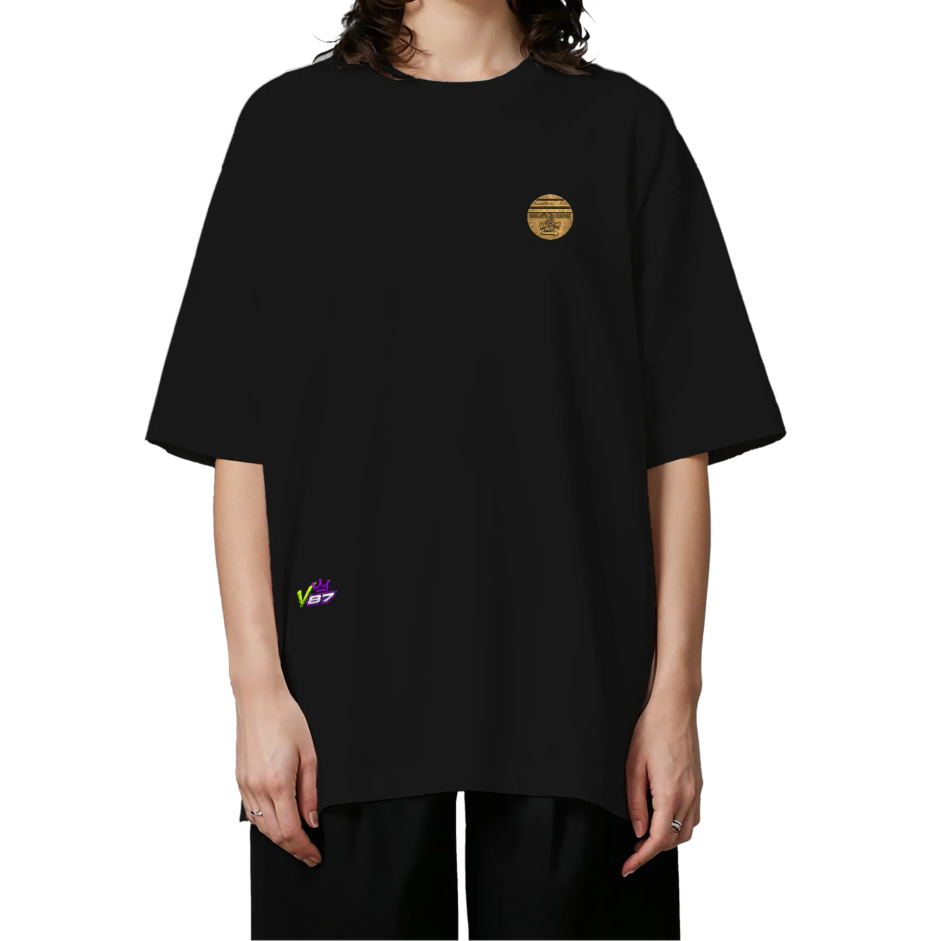 Camiseta Oversized Ficha de batalha - Imagem 3