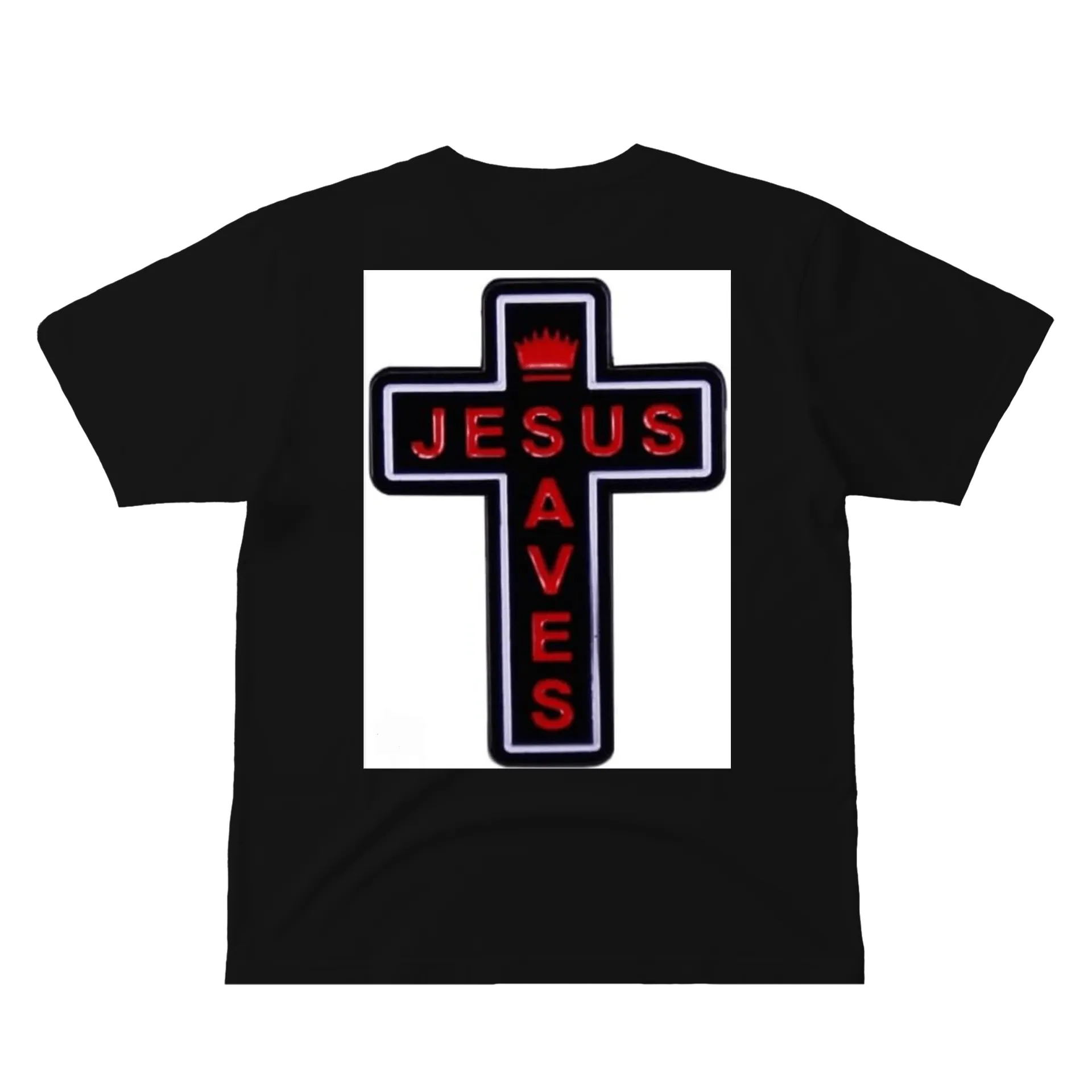 Camiseta Jesus Salva 100% Algodão - Imagem 3