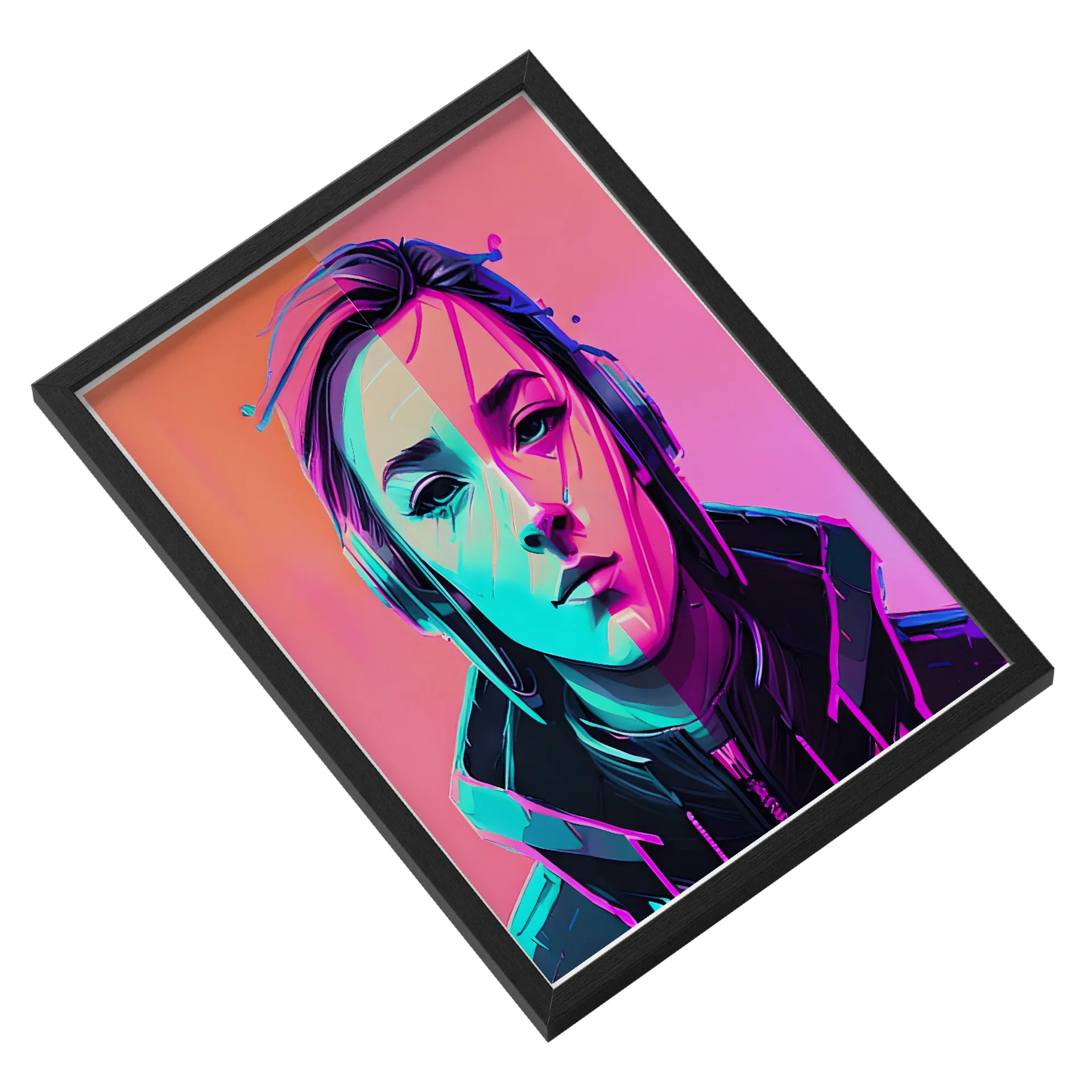 Quadro A3 personalizado Com Vidro de Turcofalando — imagem 2 de 3