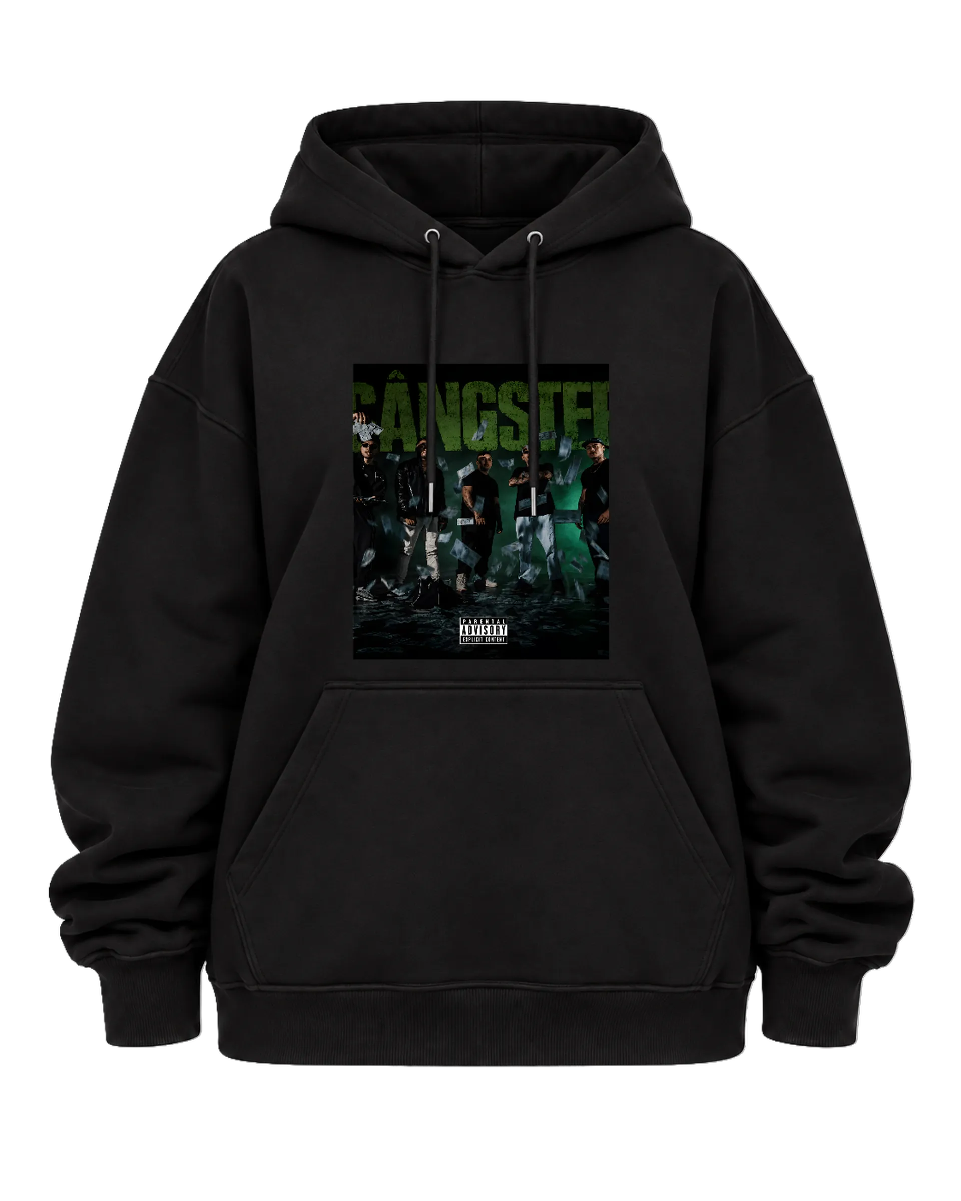 Blusa Moletom Grafite Gangsta Money de Stanley Money Team  — imagem 5 de 6