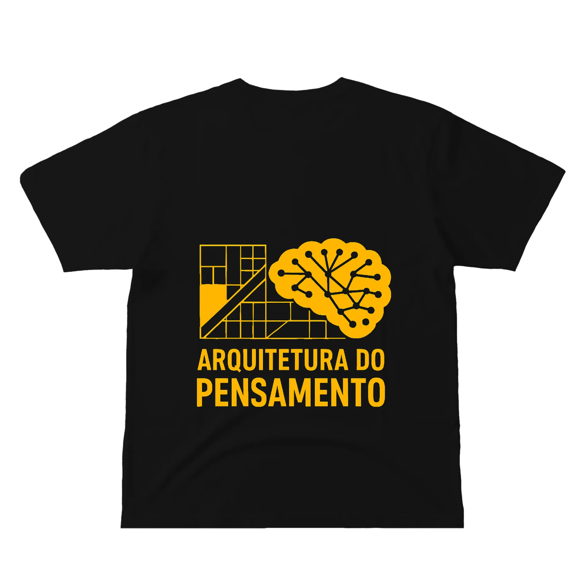 Camiseta Arquitetura do Pensamento 100% Algodão - Imagem 3