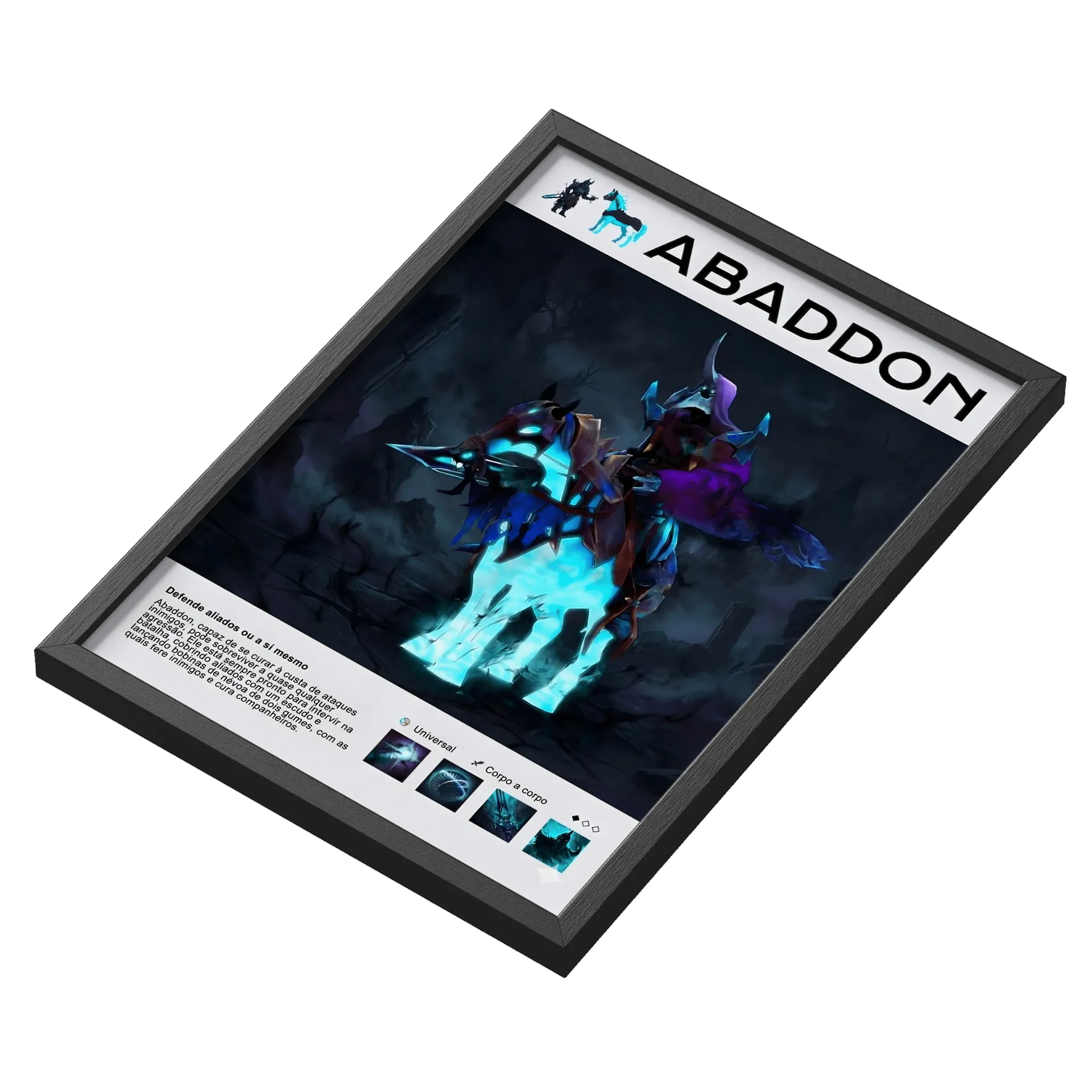 Quadro A3 Abbadon Personalizado - Imagem 3