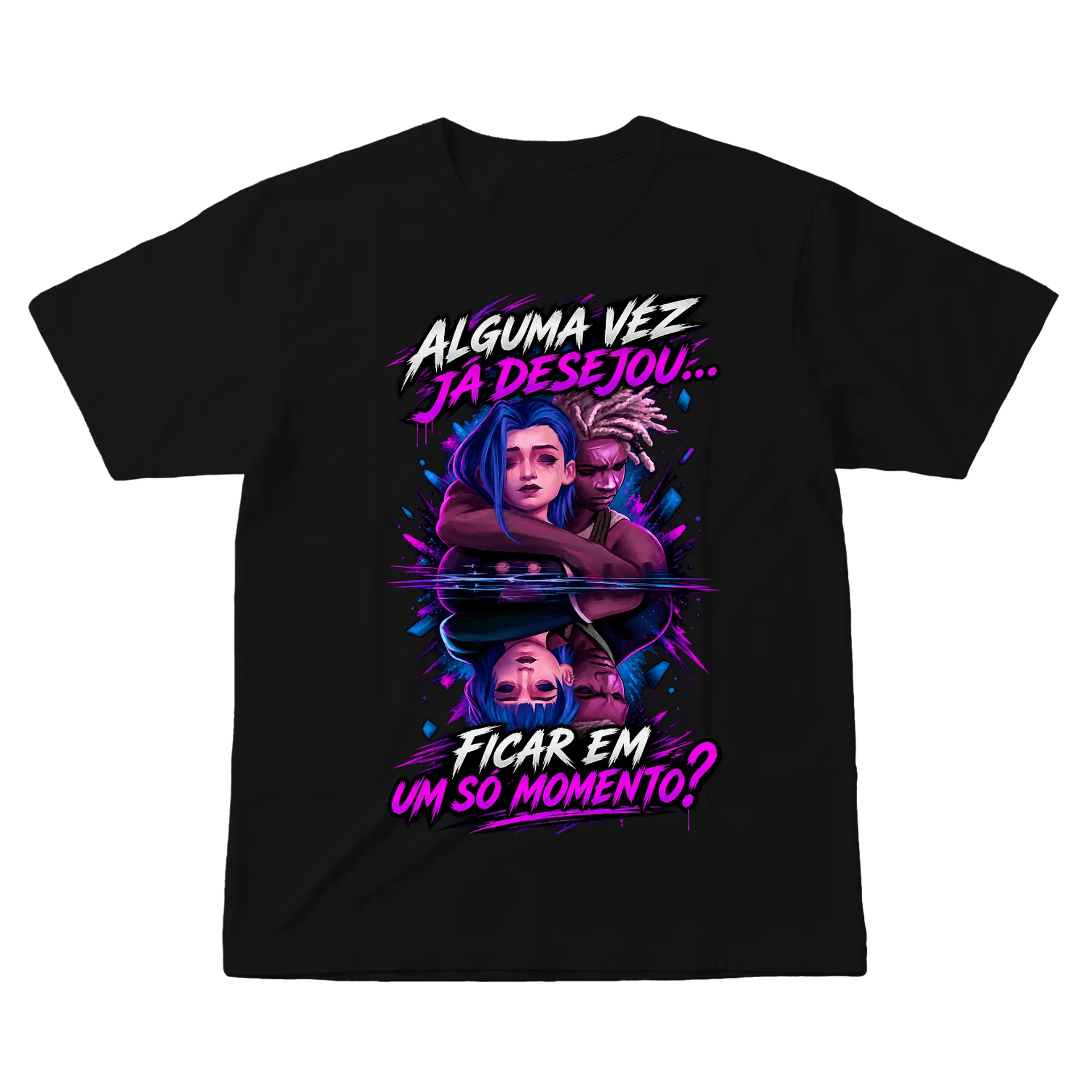 Camiseta Arcane Ekko e Jinx - Imagem 1