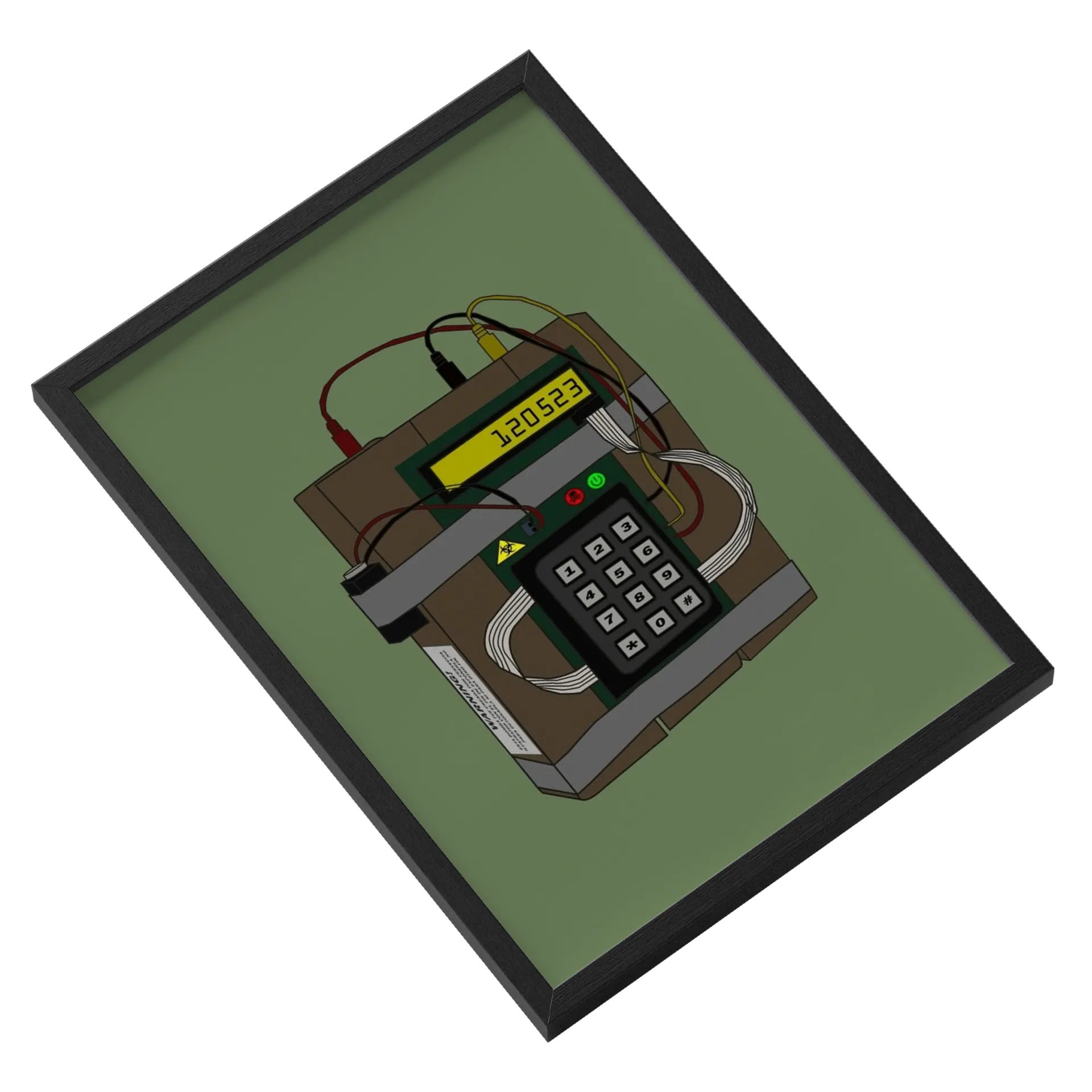 Quadro A3 personalizado Com Vidro - Imagem 2