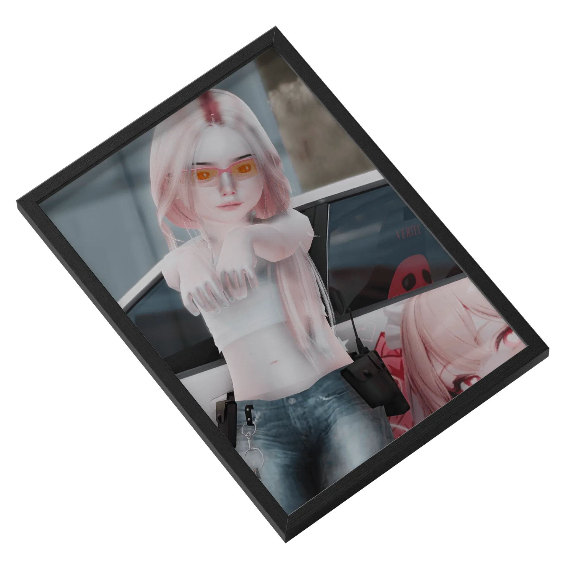 Quadro A3 personalizado da mini angel de Angel — imagem 2 de 3