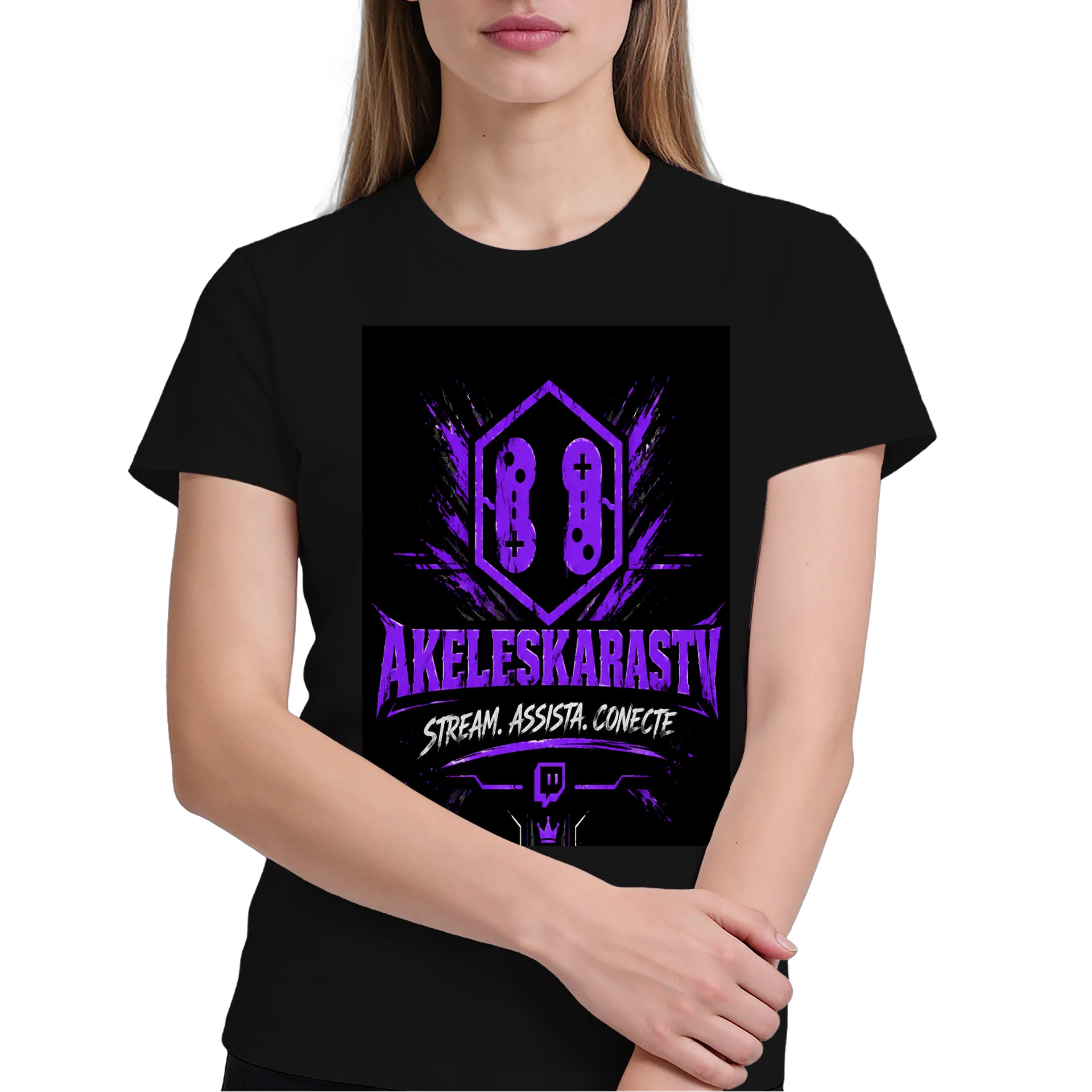 Camiseta personalizada de akeleskarastv — imagem 3 de 6