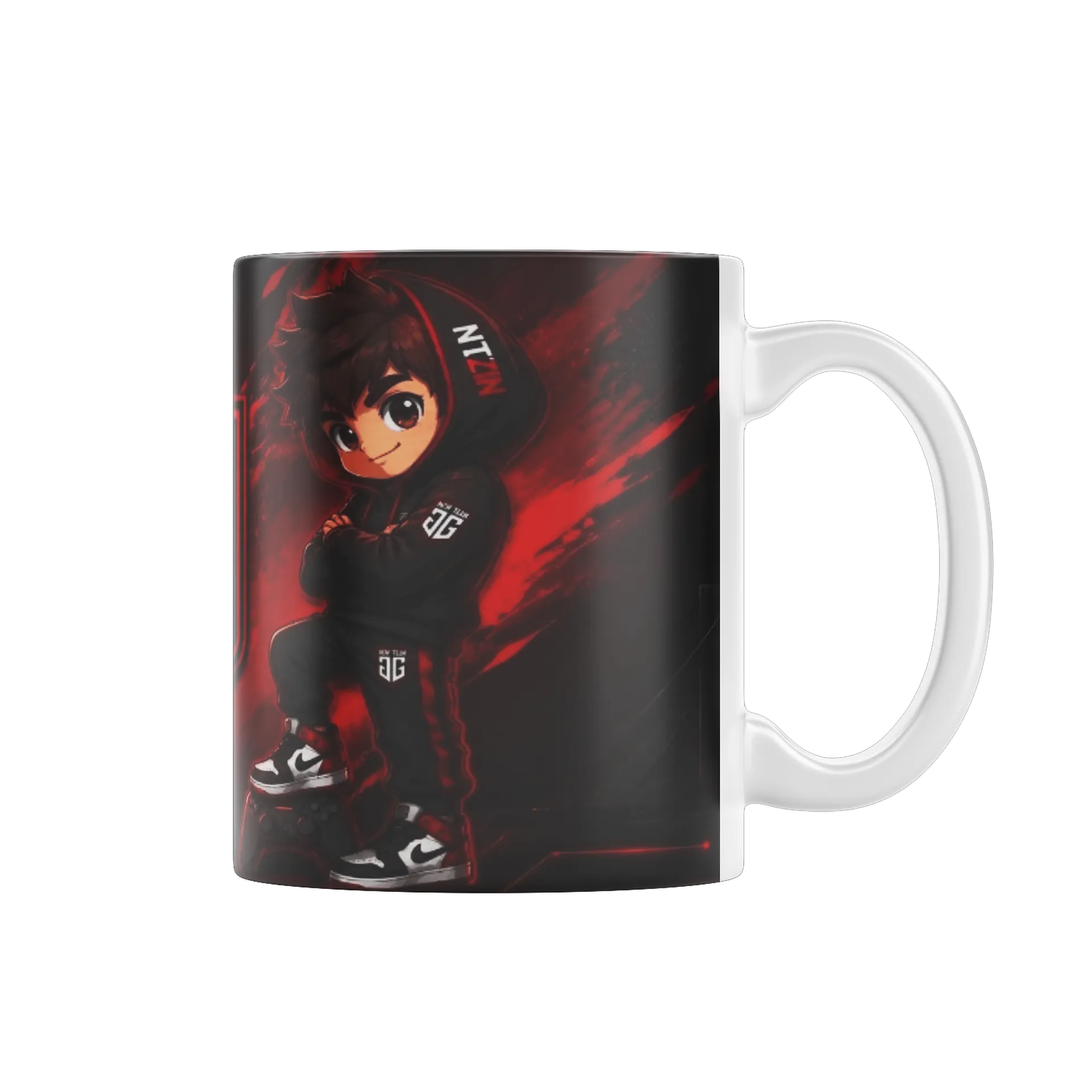 Caneca Porcelana New Team 01 325ml - Imagem 1