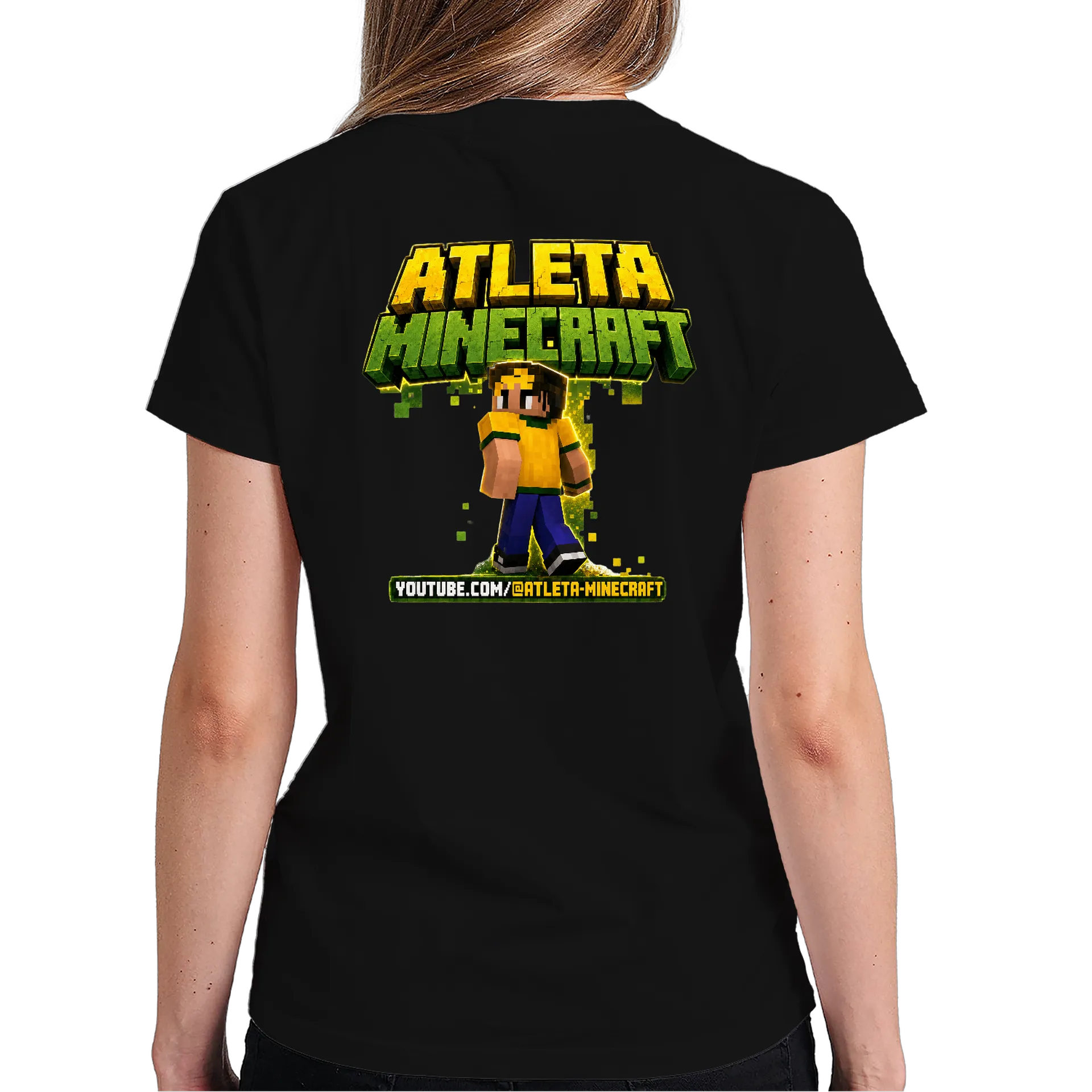 Camiseta Minecraft Apocalipse Zumbi 🔥 Atleta Oficial - Imagem 6
