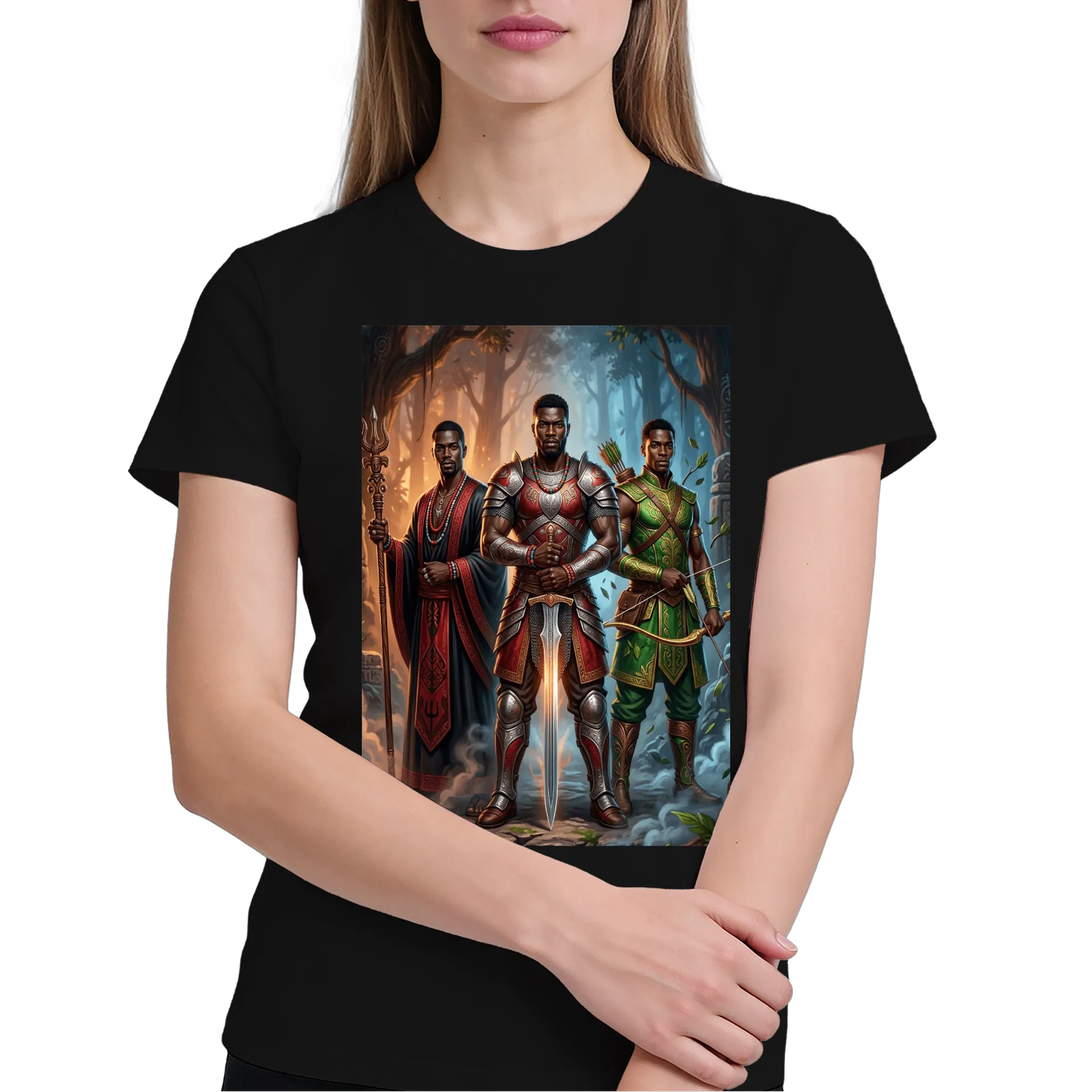 Camiseta triades/orixas de RADIO DO AXE. — imagem 3 de 6