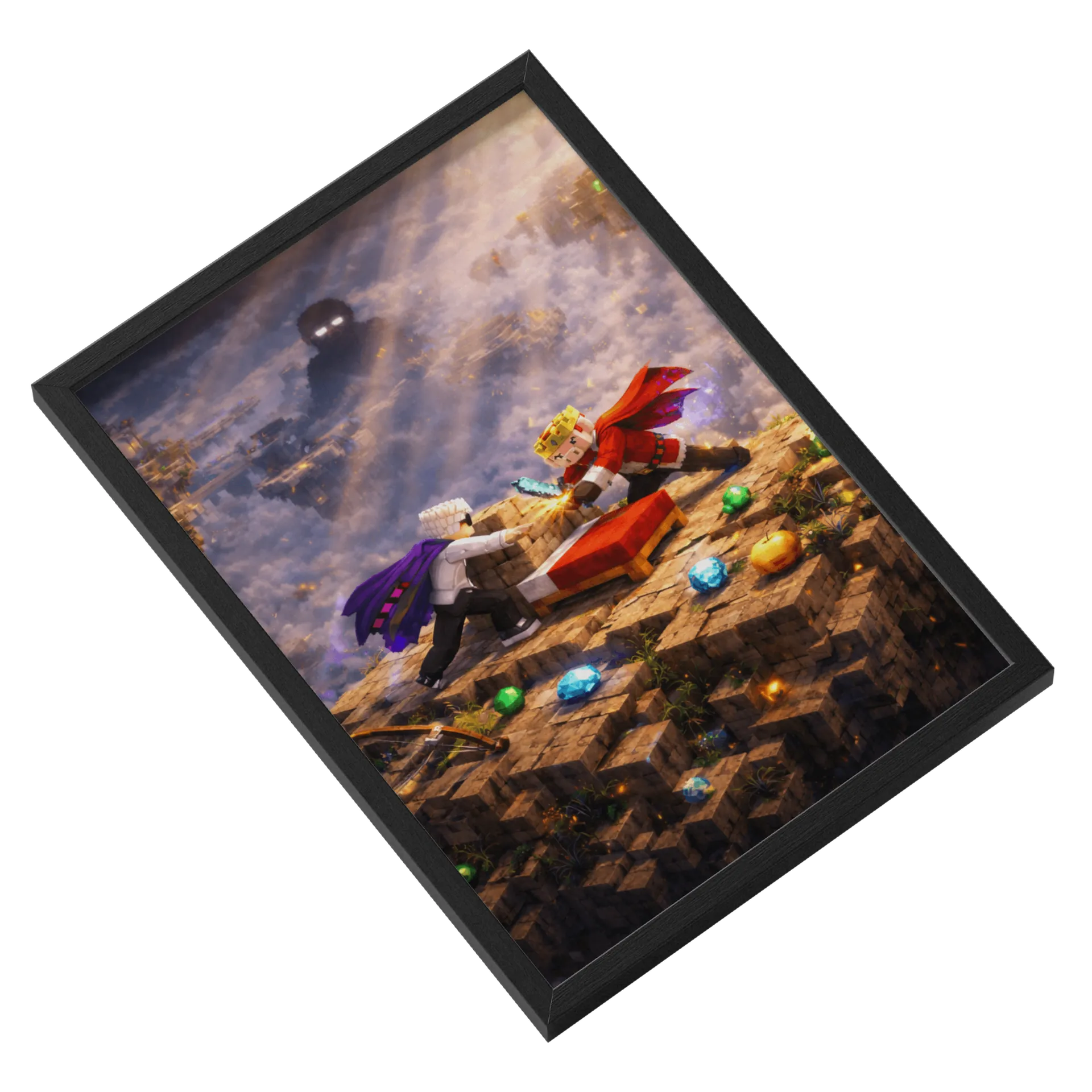 Quadro A3 Gyumec BW - MDF e Vidro de GabrielFalcon10