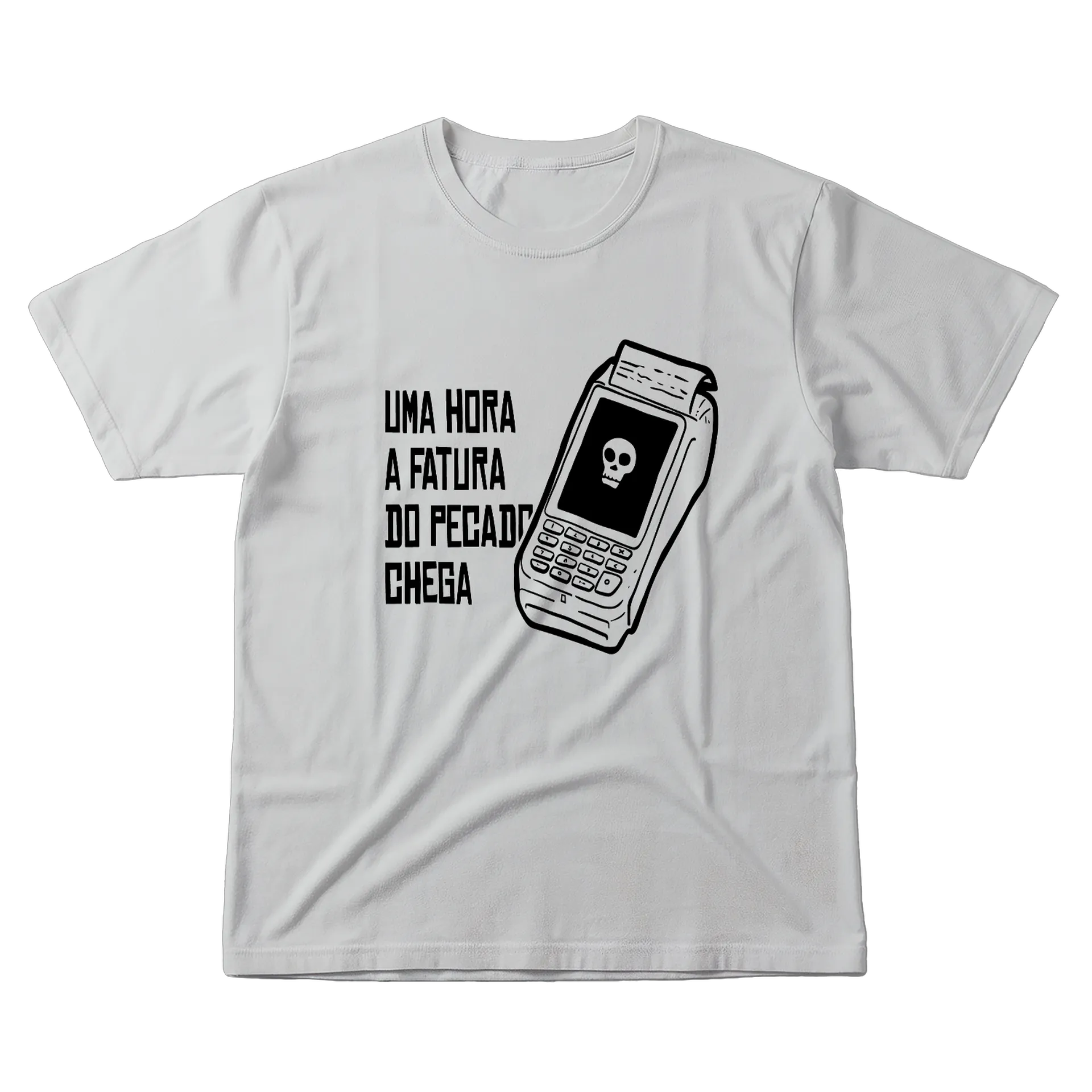 Camiseta Estampa Personalizada 100% Algodão Branco de Redeem Wear
