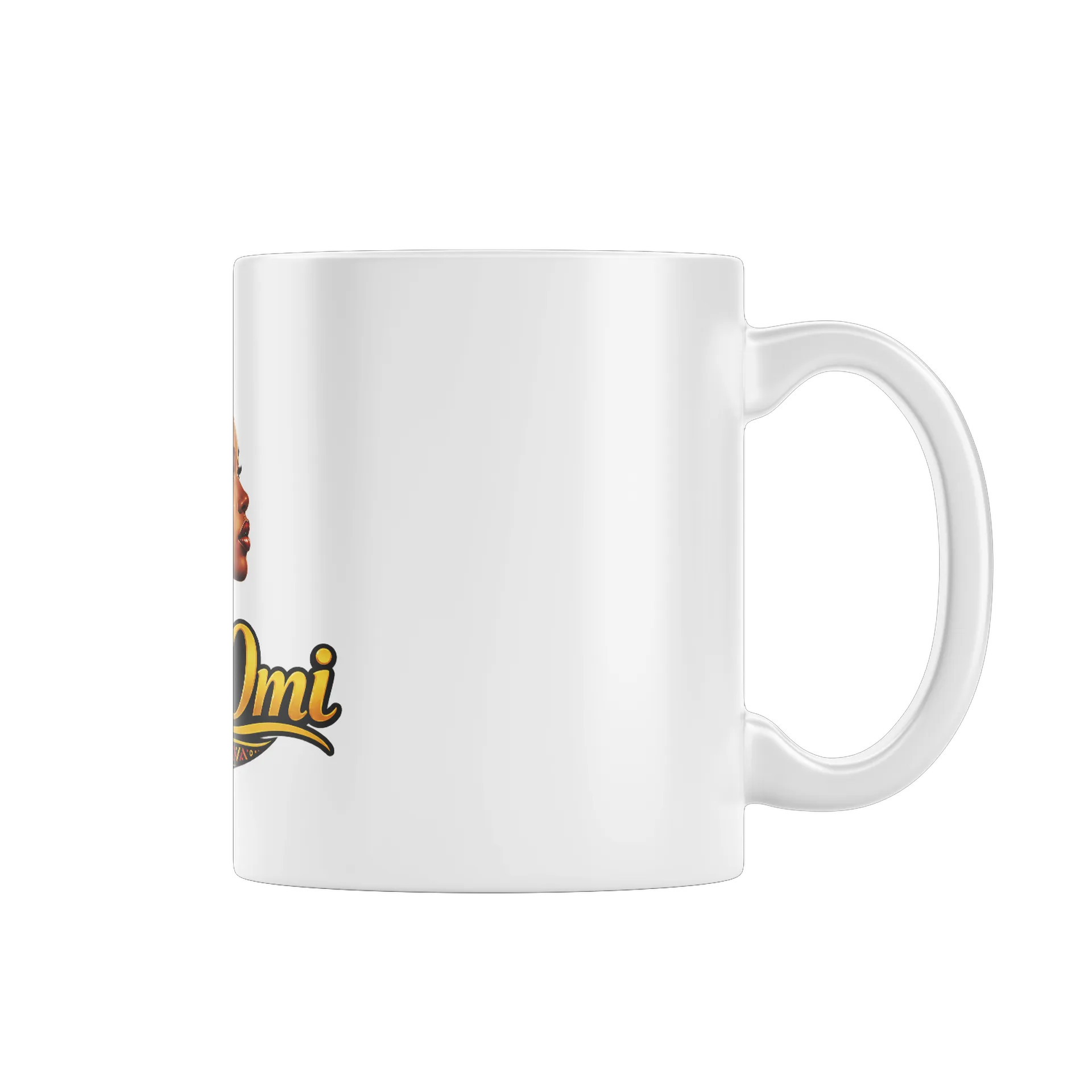 Caneca Mulher Africana Abay-Omi Ilustração 325ml - Imagem 1