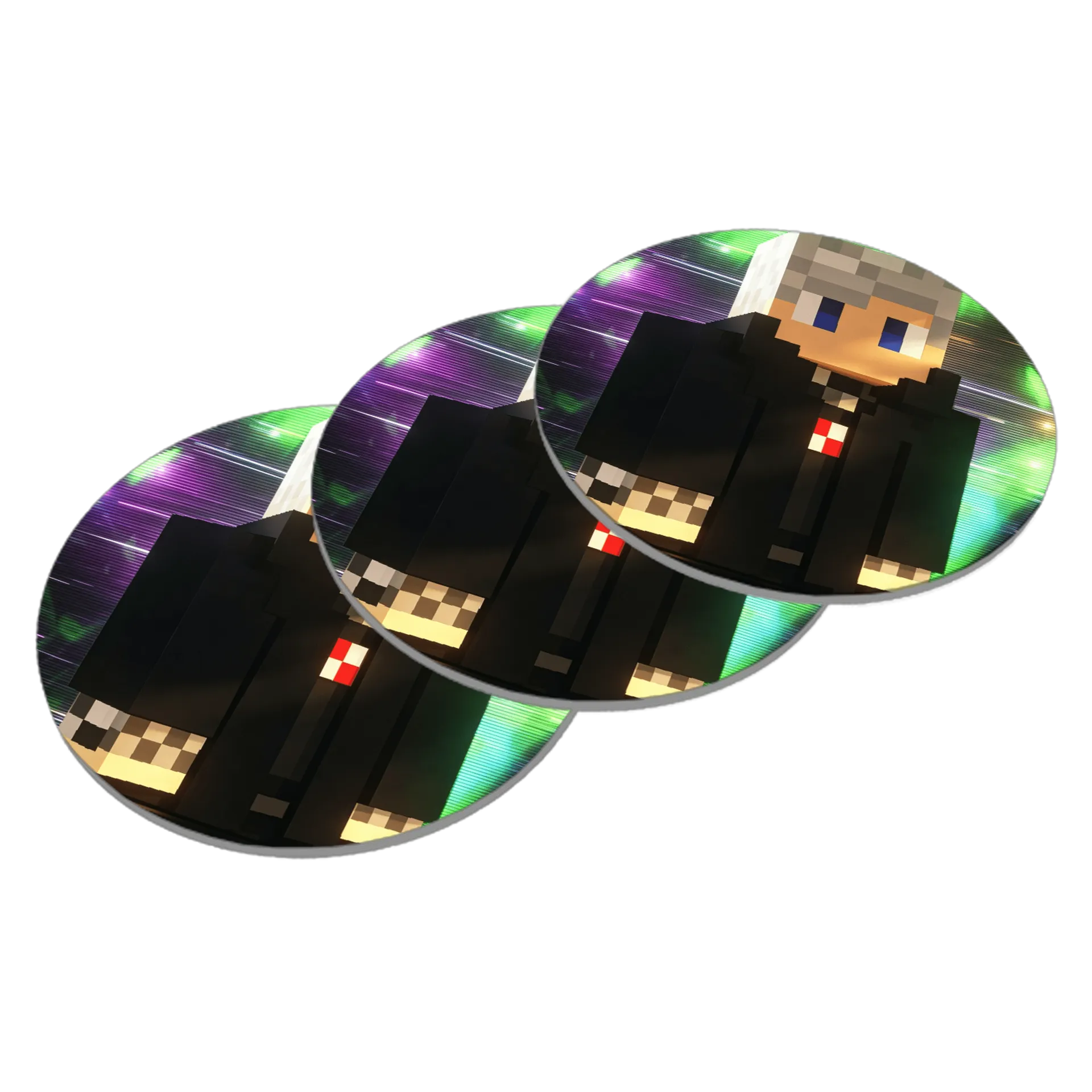 Porta-copo MDF - GF10 Deluxe Edition 10x10cm de GabrielFalcon10