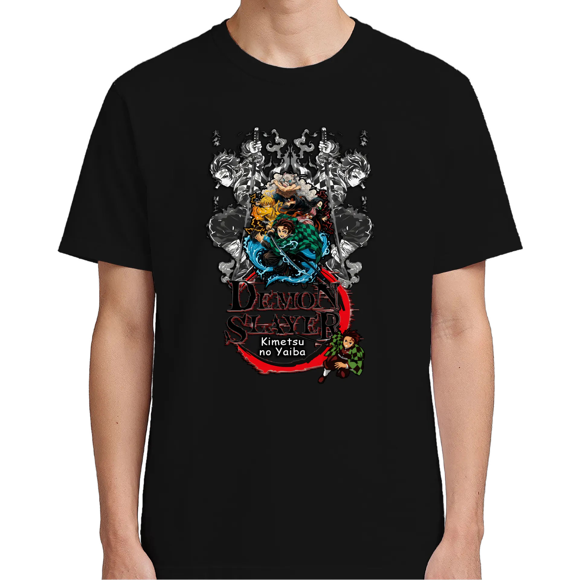 Camiseta (unissex) Demon Slayer - Imagem 4