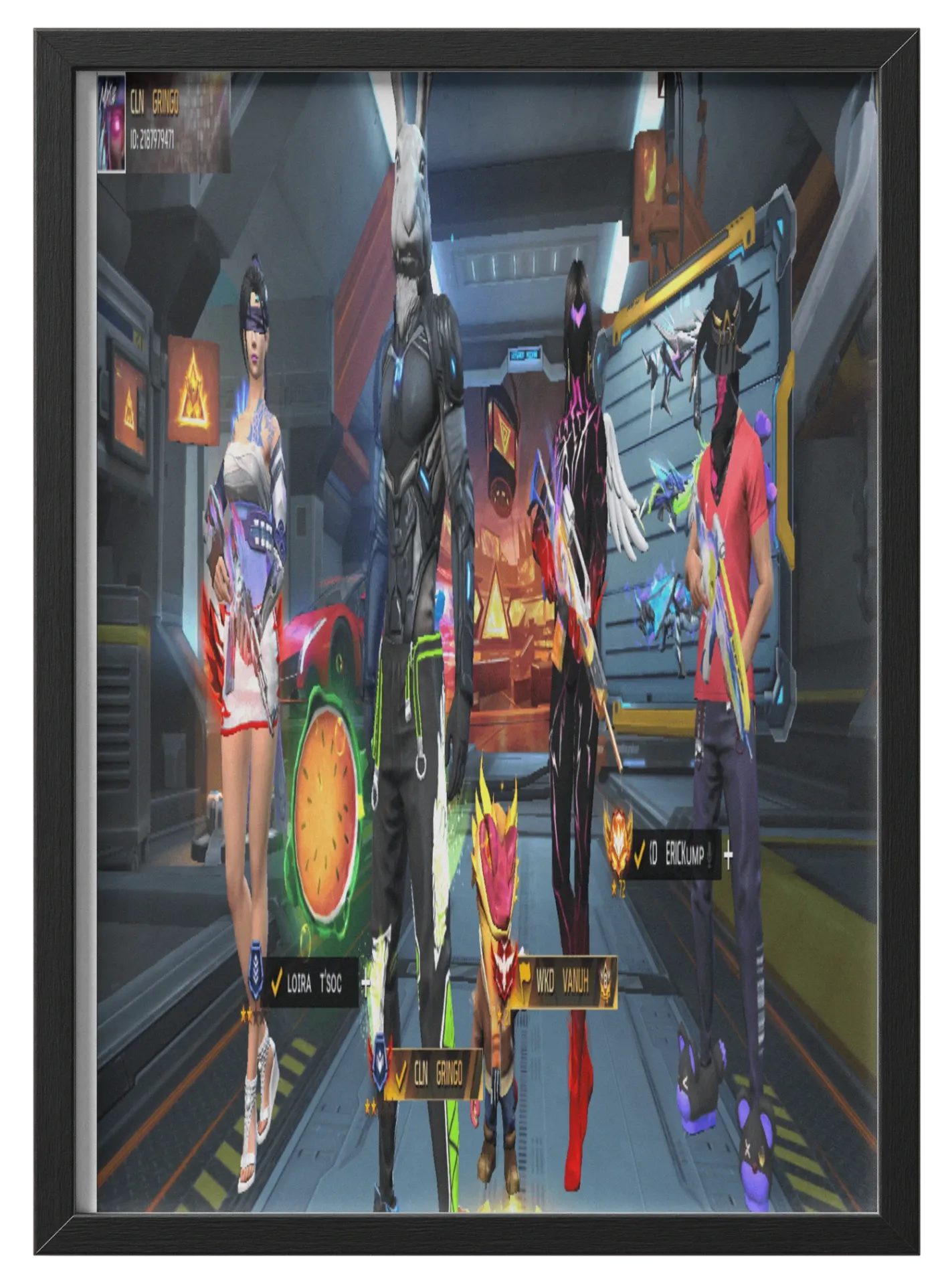 Quadro A3 personalizado de BR GRINGO 