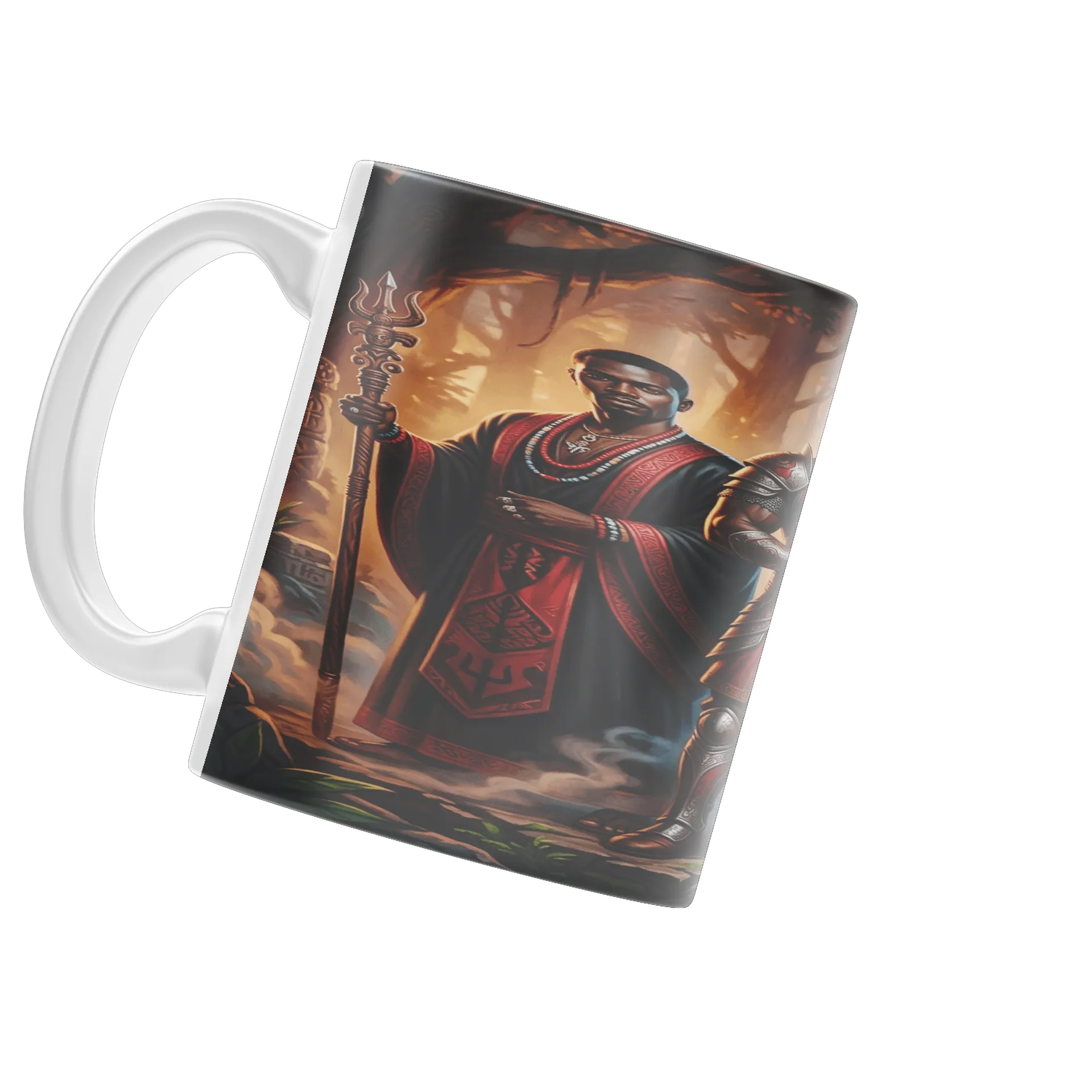 Caneca triade/orixas. de RADIO DO AXE. — imagem 3 de 4