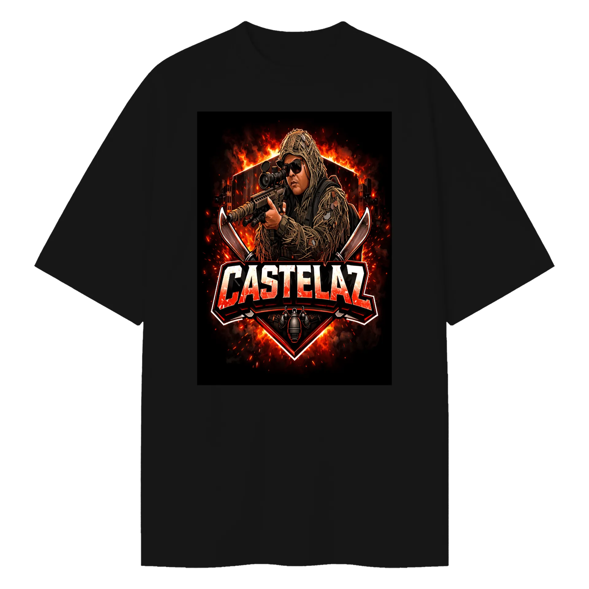 Camiseta Oversized de CastelaZ