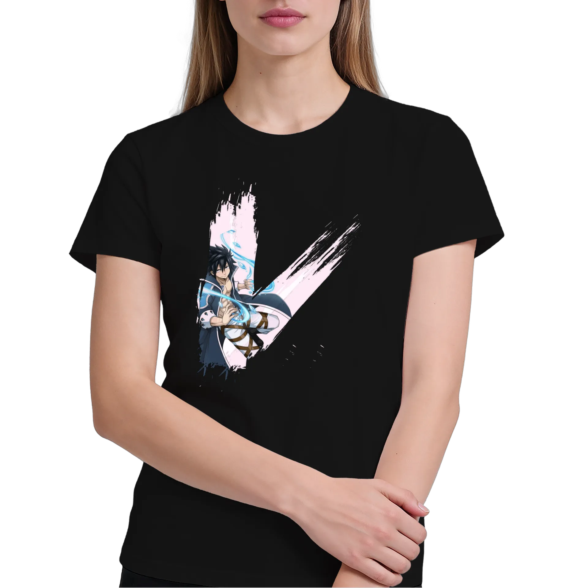 Camiseta Estampa Grey - Fairy Tail 100% Algodão - Imagem 4